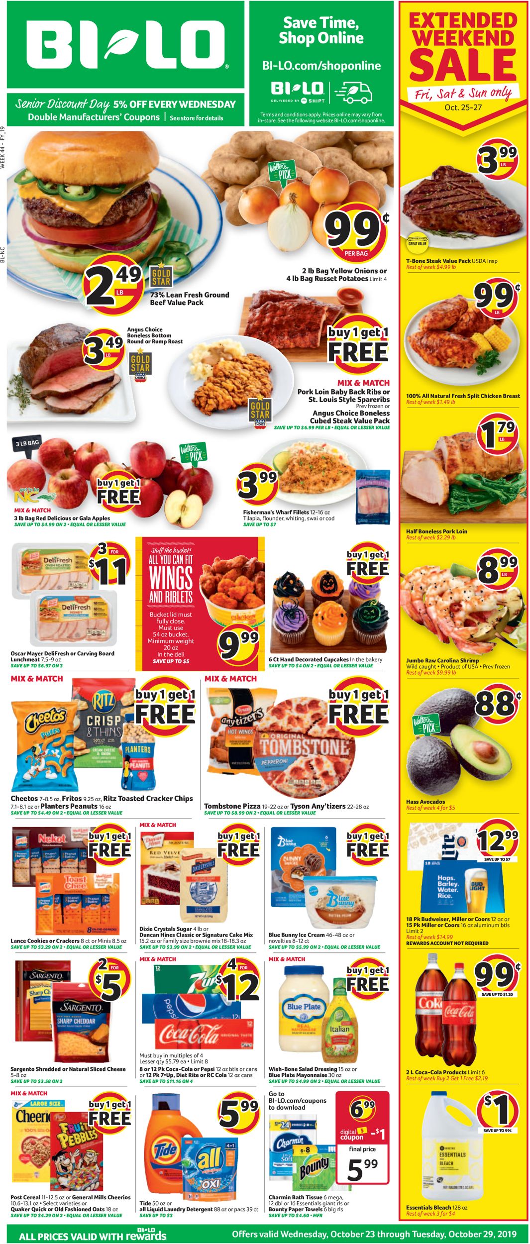 Catalogue BI-LO from 10/23/2019