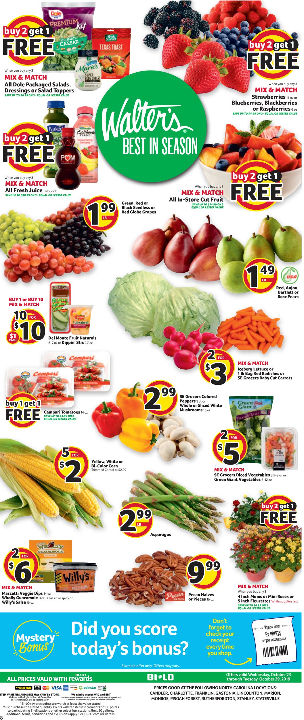 Catalogue BI-LO from 10/23/2019