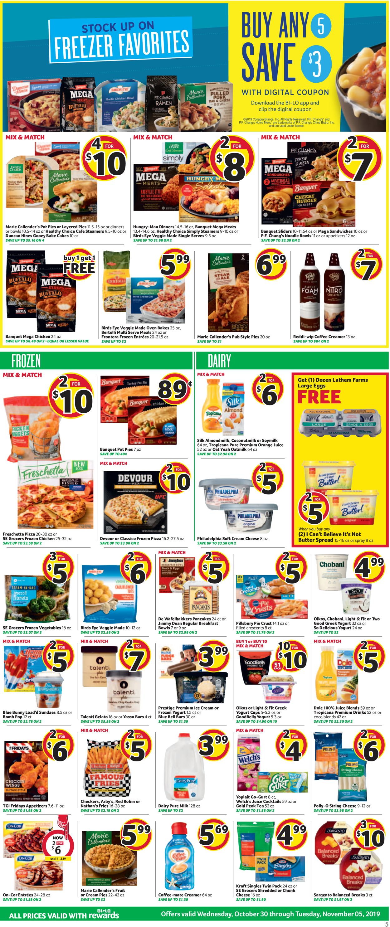 BI-LO Current weekly ad 10/30 - 11/05/2019 5 - frequent ...