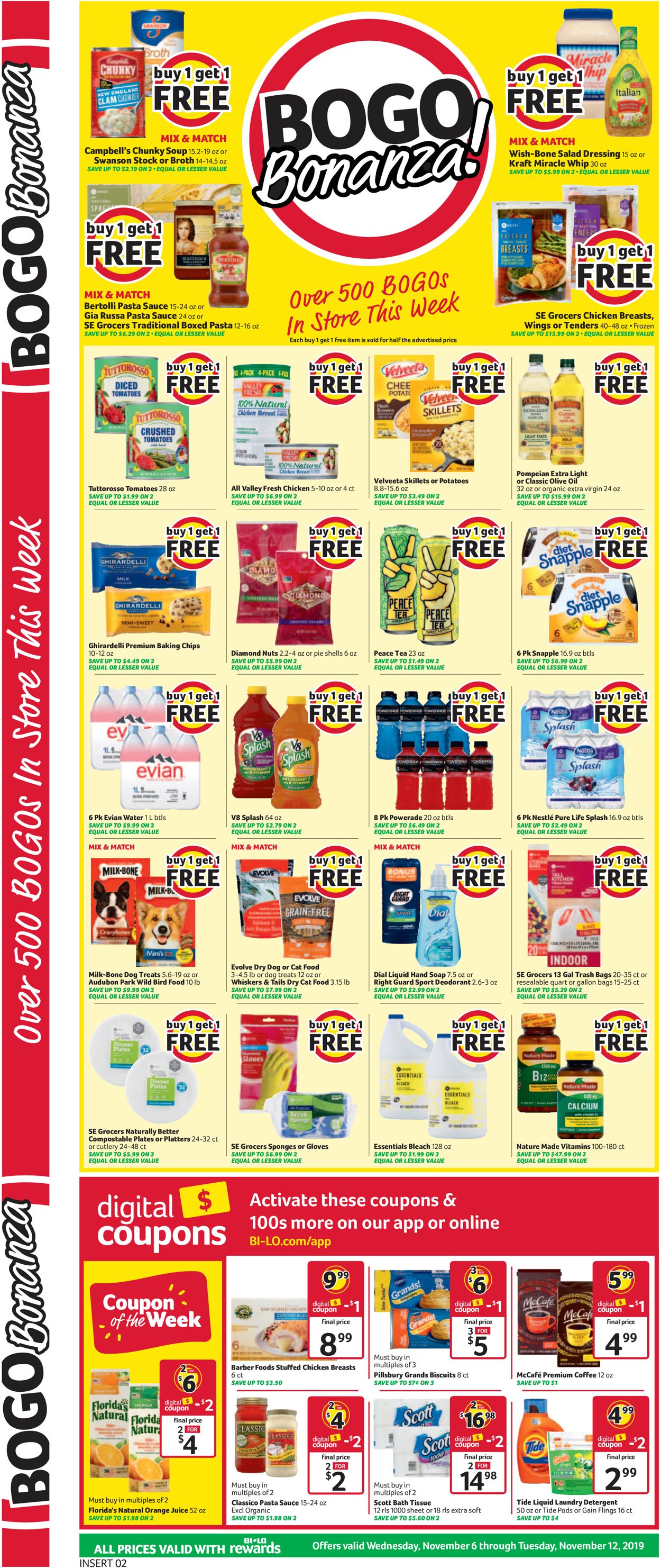 Catalogue BI-LO from 11/06/2019