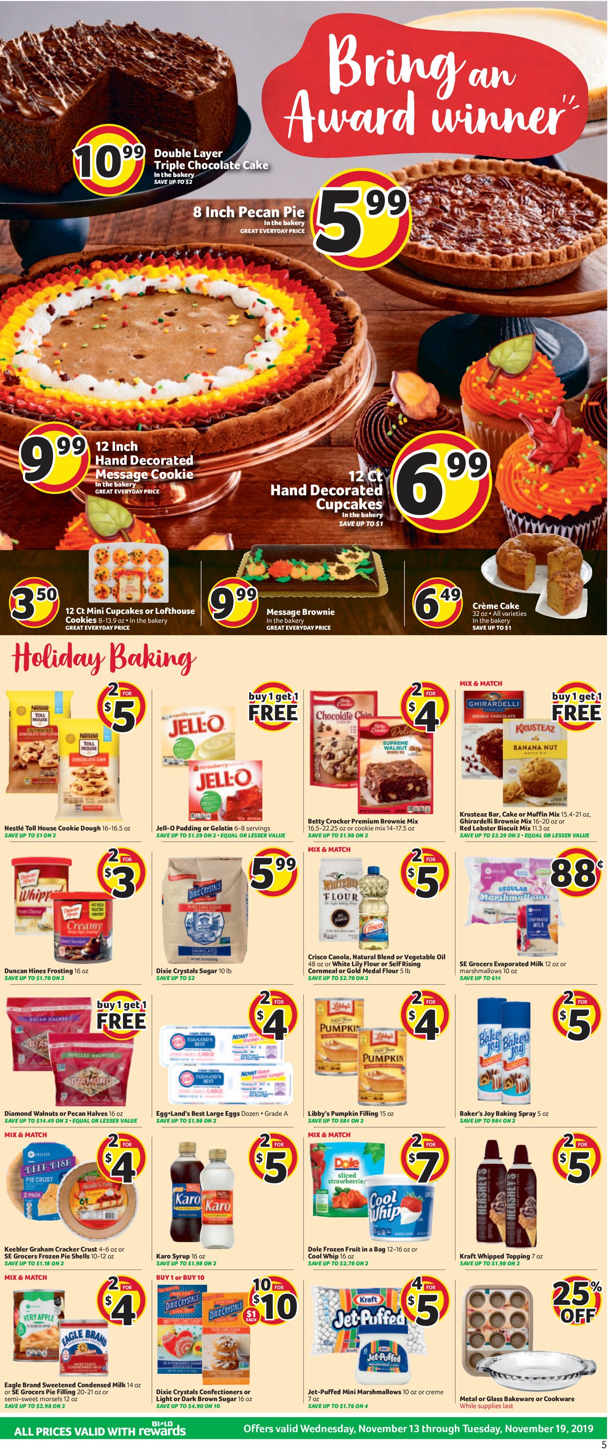 Catalogue BI-LO from 11/13/2019