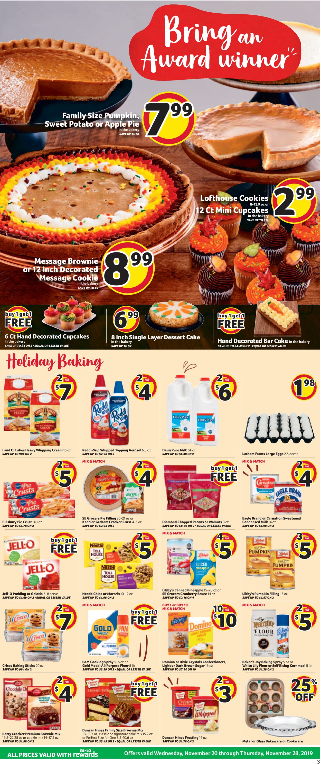 Catalogue BI-LO from 11/20/2019
