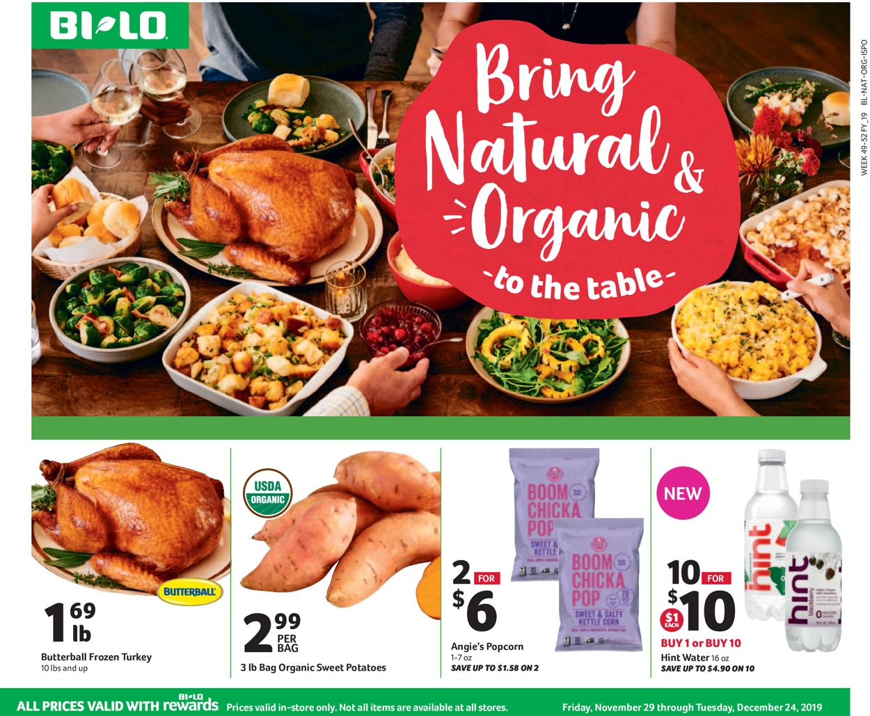 Catalogue BI-LO from 11/29/2019