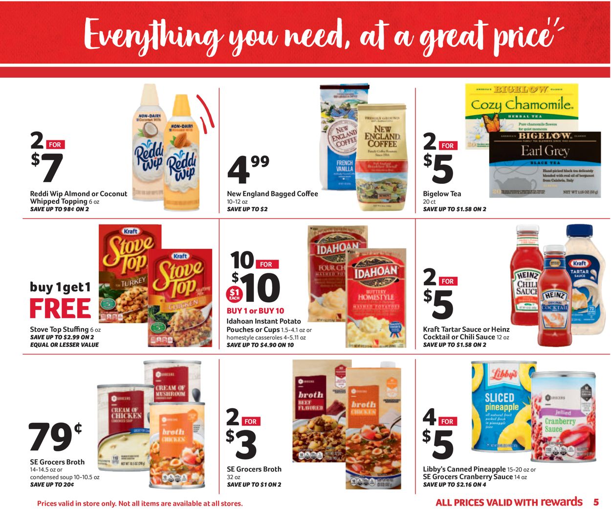 Catalogue BI-LO - Holiday Ad 2019 from 12/04/2019