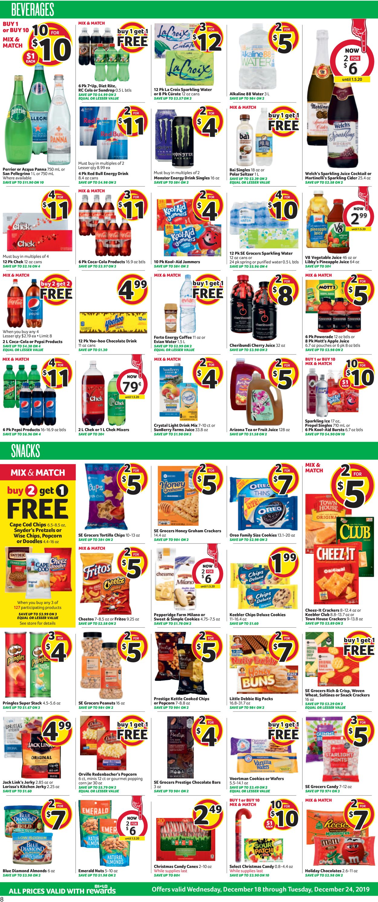 Catalogue BI-LO - Christmas Ad 2019 from 12/18/2019