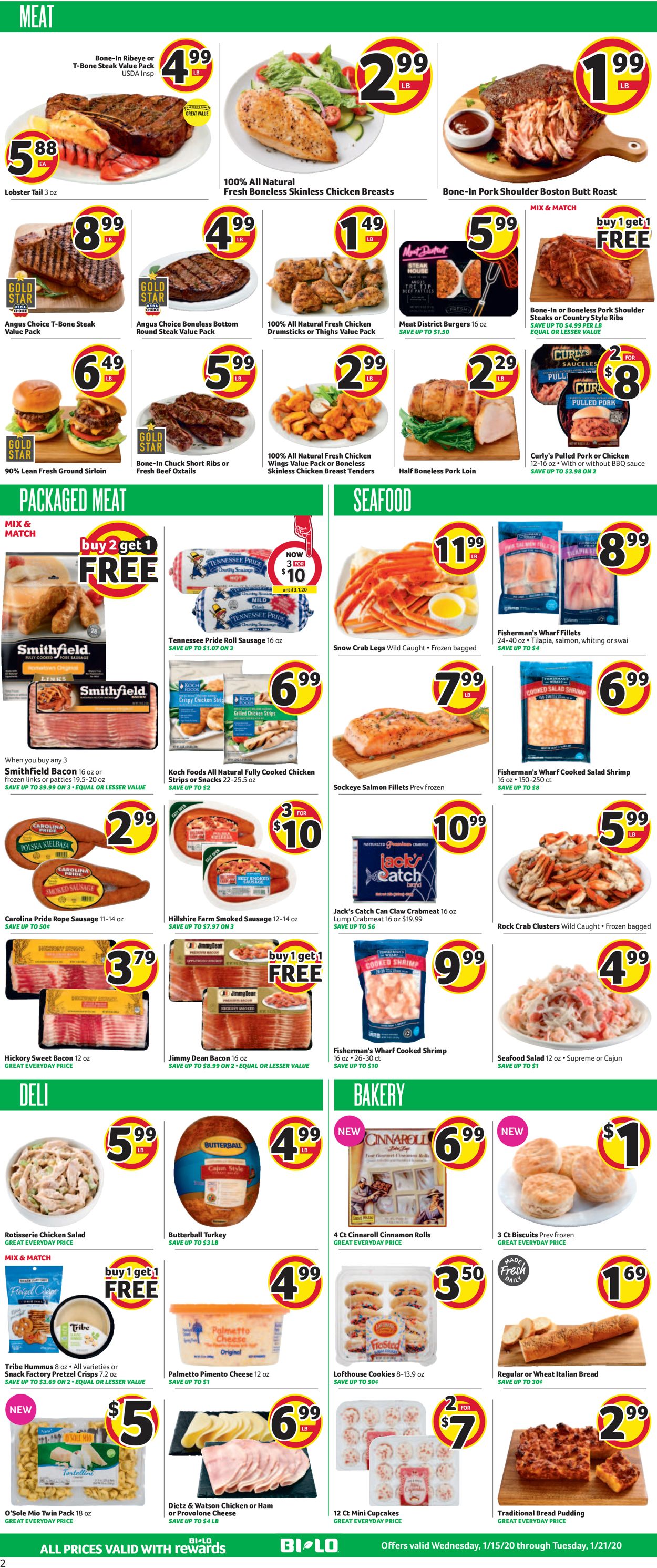Catalogue BI-LO from 01/15/2020