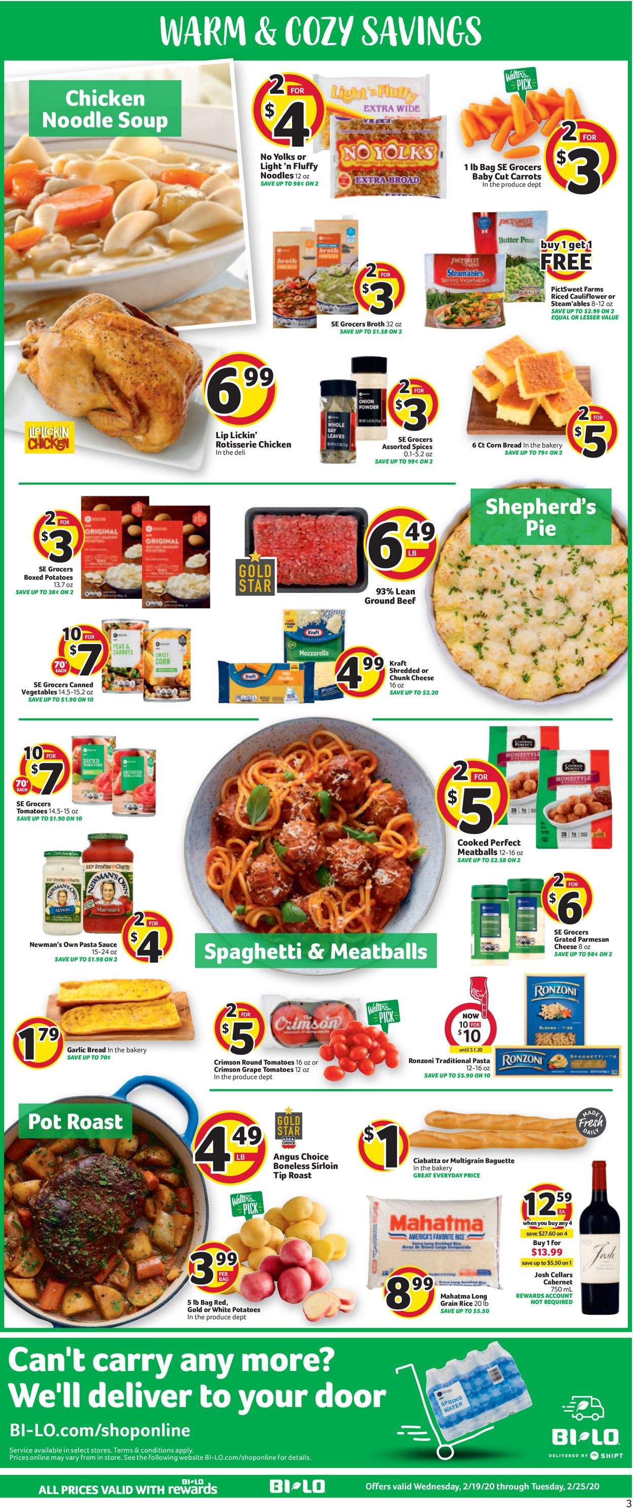 Catalogue BI-LO from 02/19/2020