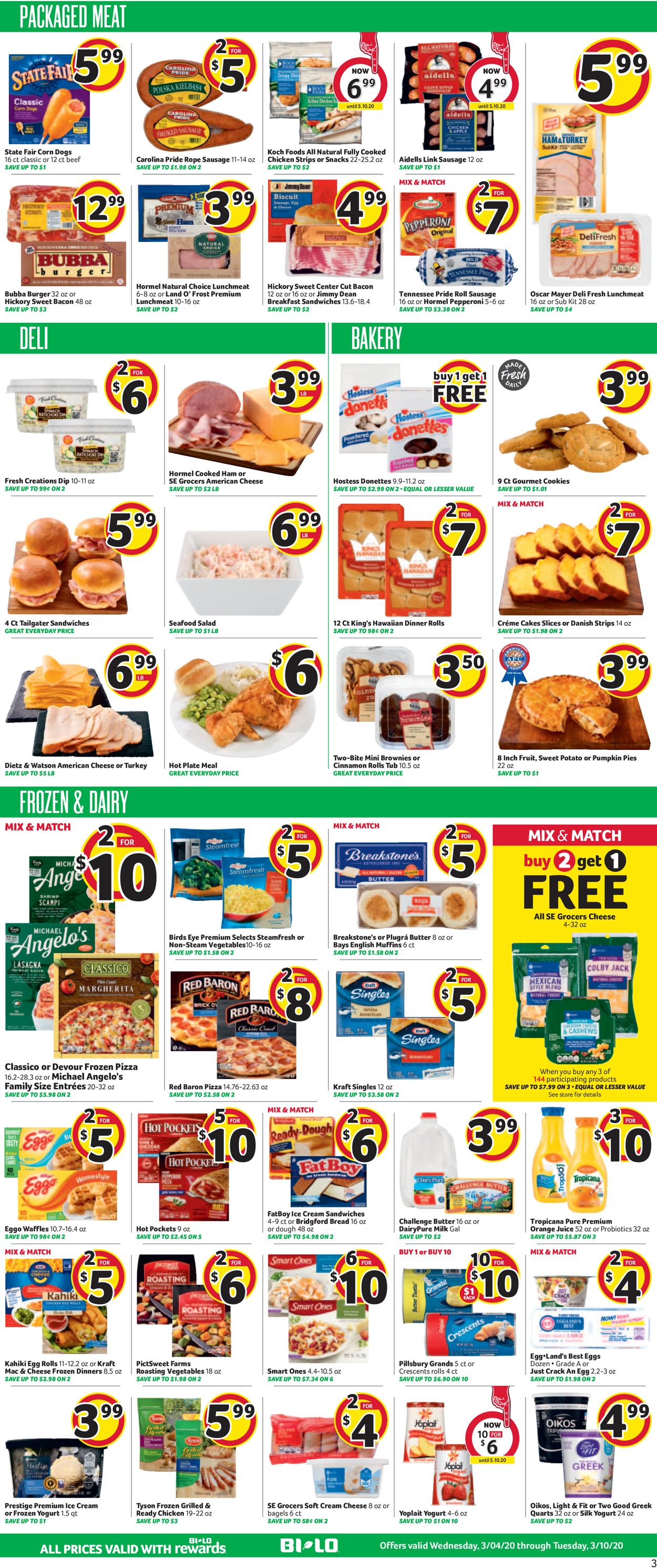 Catalogue BI-LO from 03/04/2020