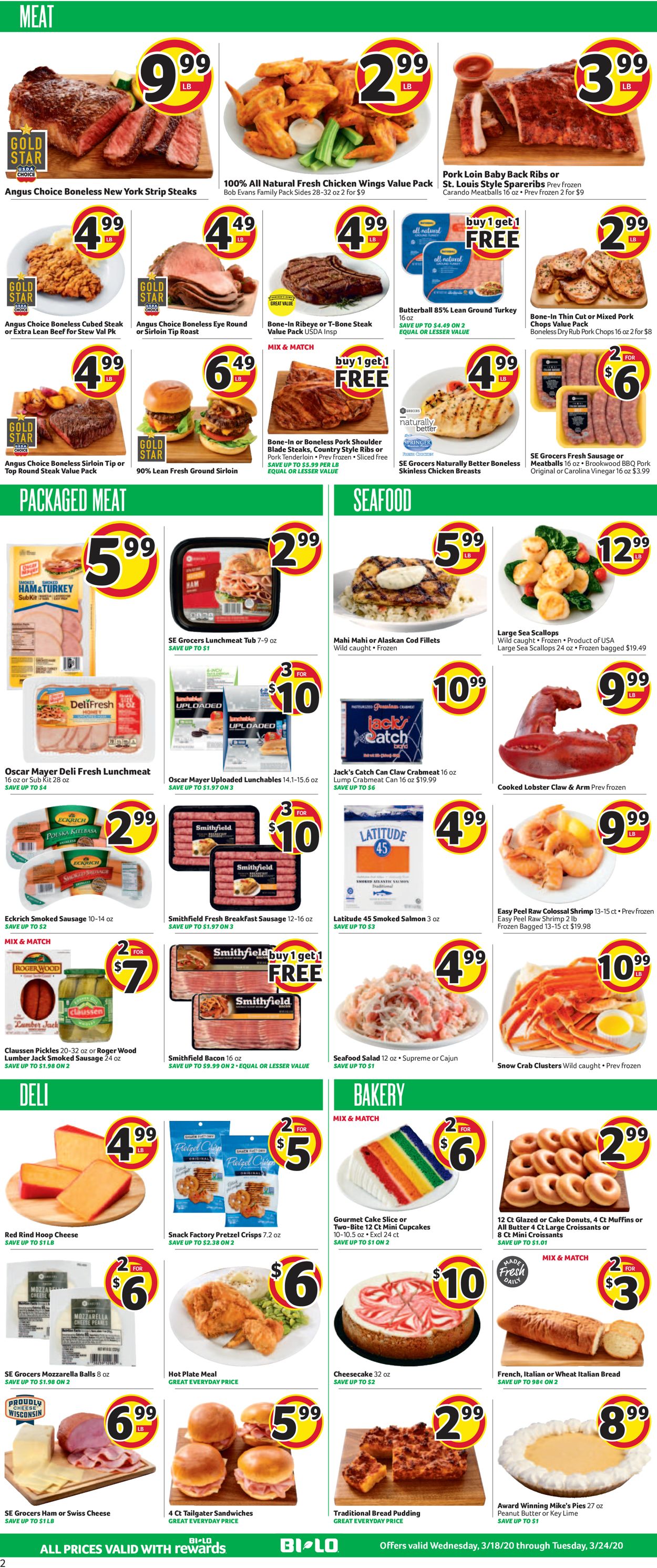 Catalogue BI-LO from 03/18/2020
