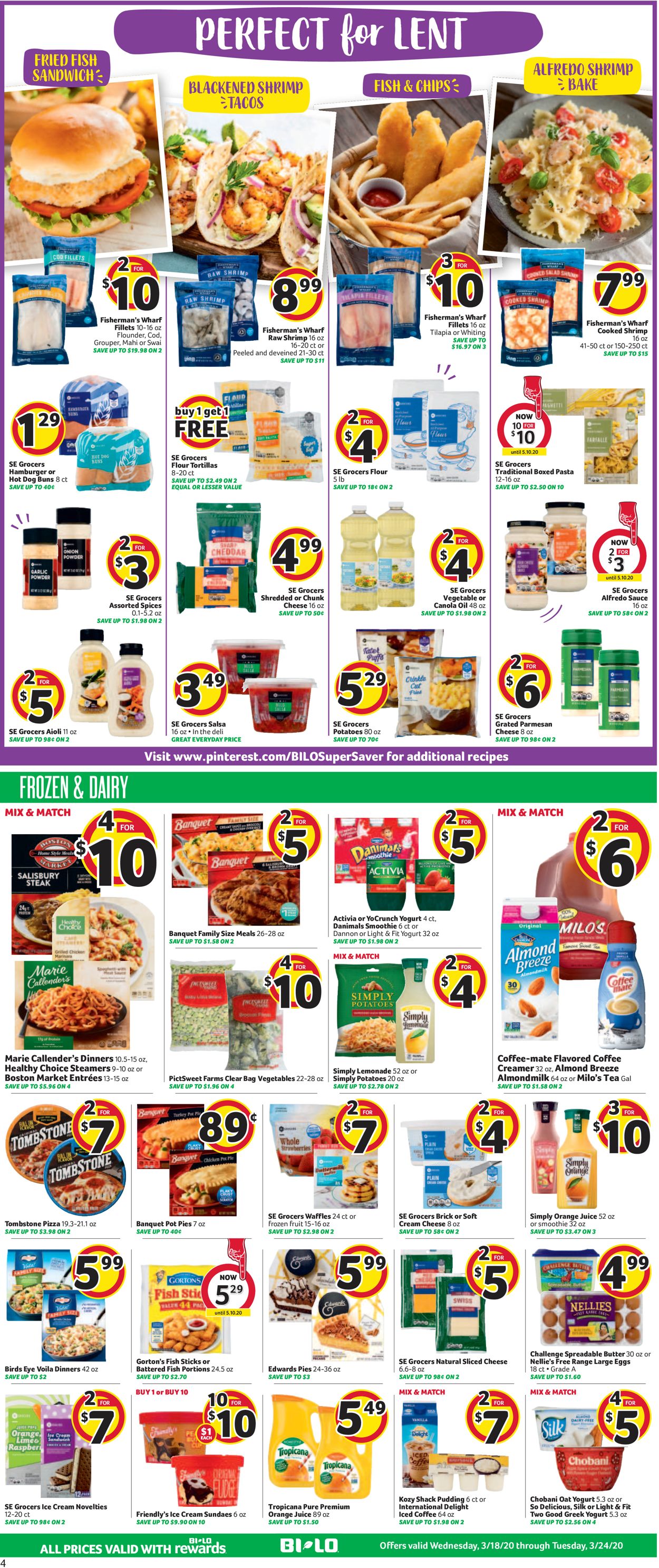 Catalogue BI-LO from 03/18/2020