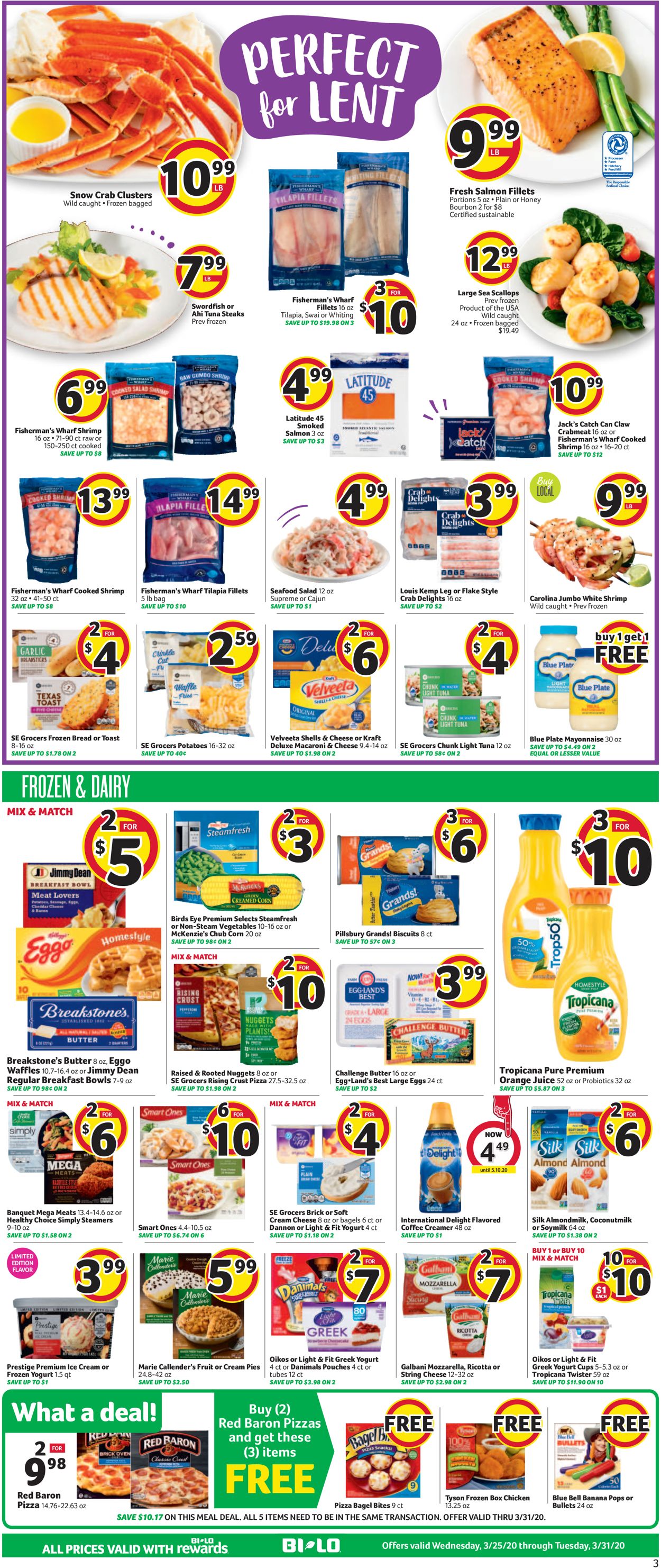 Catalogue BI-LO from 03/25/2020
