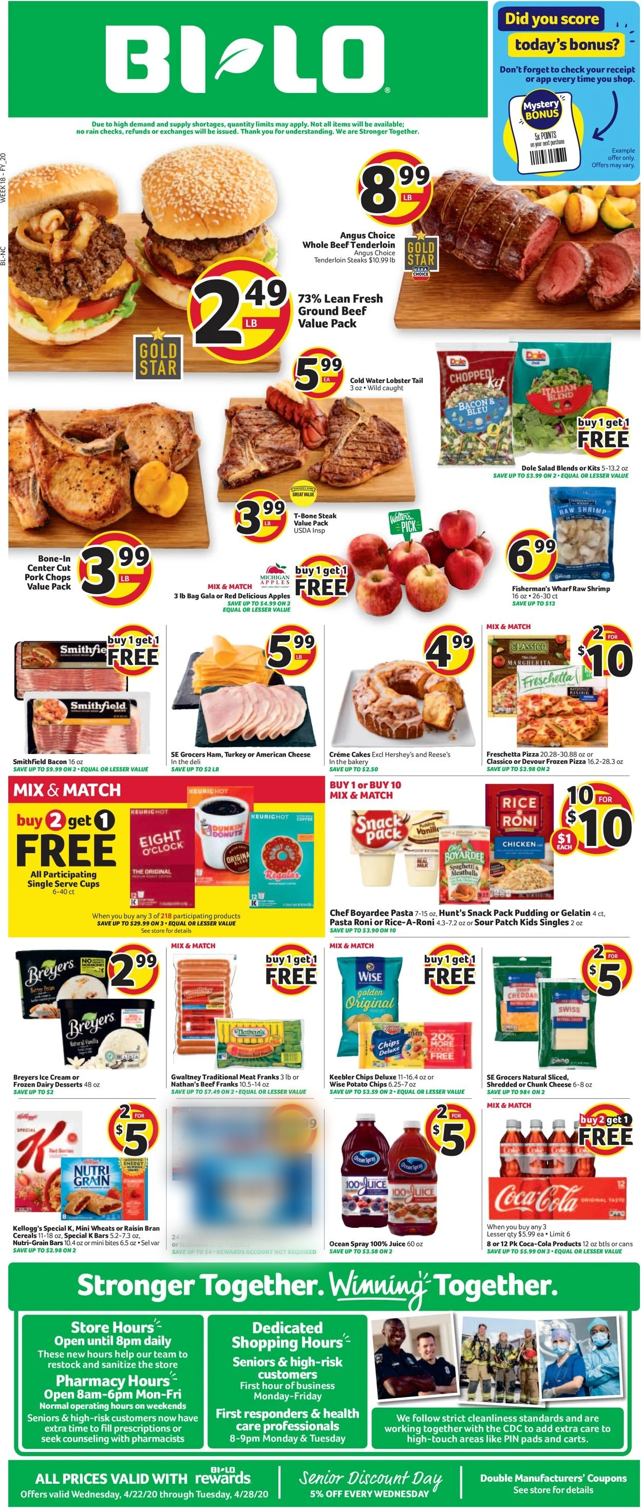 Catalogue BI-LO from 04/22/2020