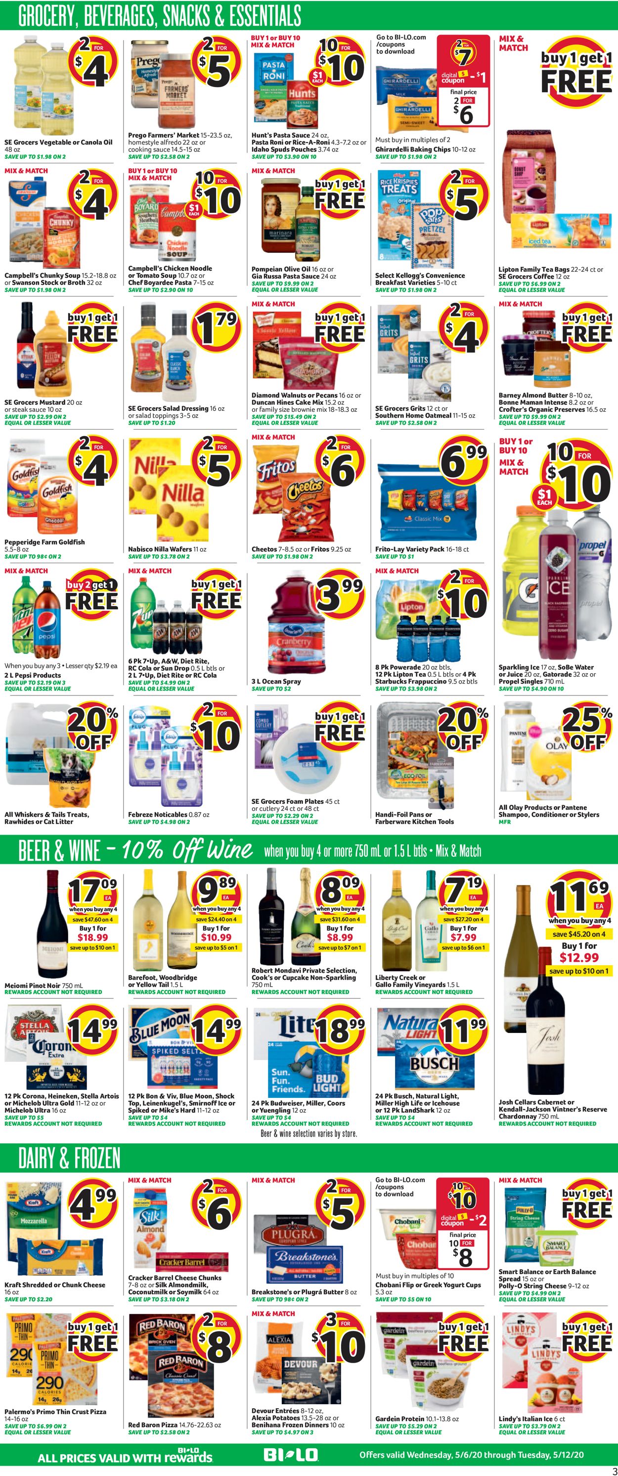 Catalogue BI-LO from 05/06/2020