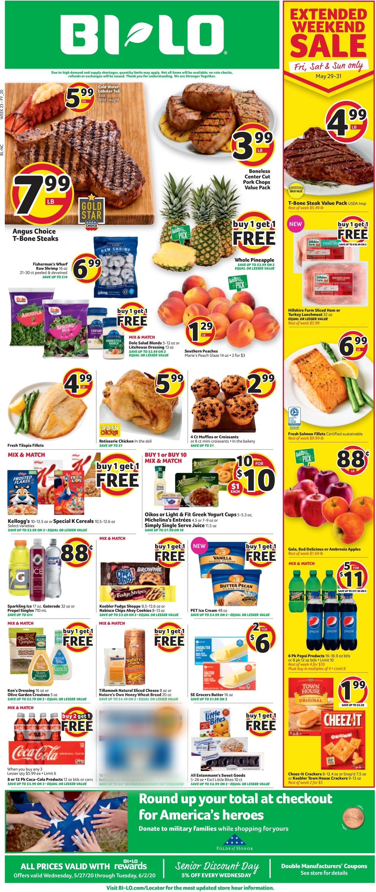 Catalogue BI-LO from 05/27/2020