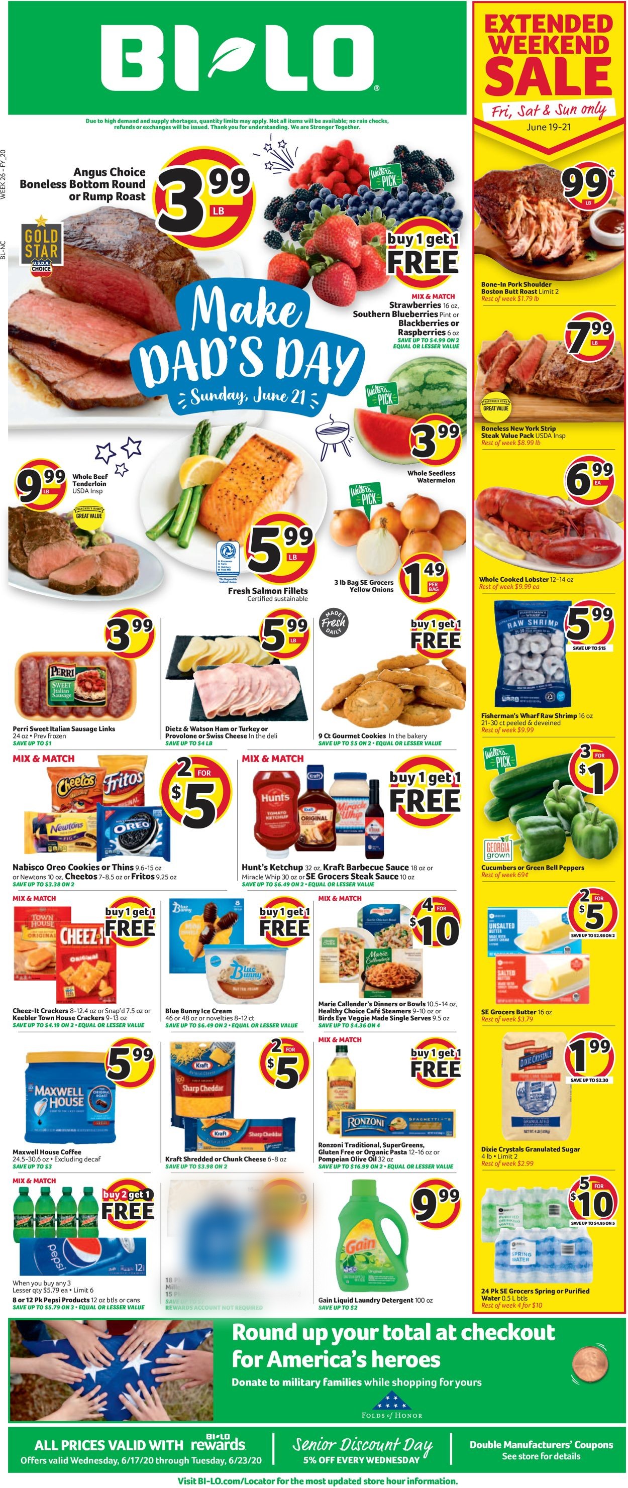 Catalogue BI-LO from 06/17/2020