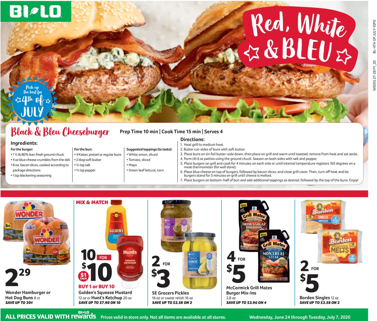 Catalogue BI-LO from 06/24/2020