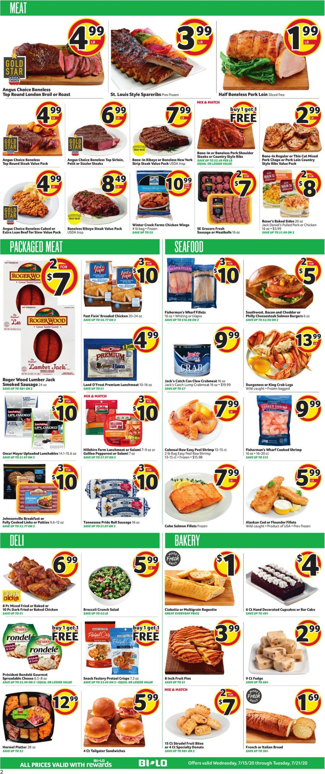 Catalogue BI-LO from 07/15/2020