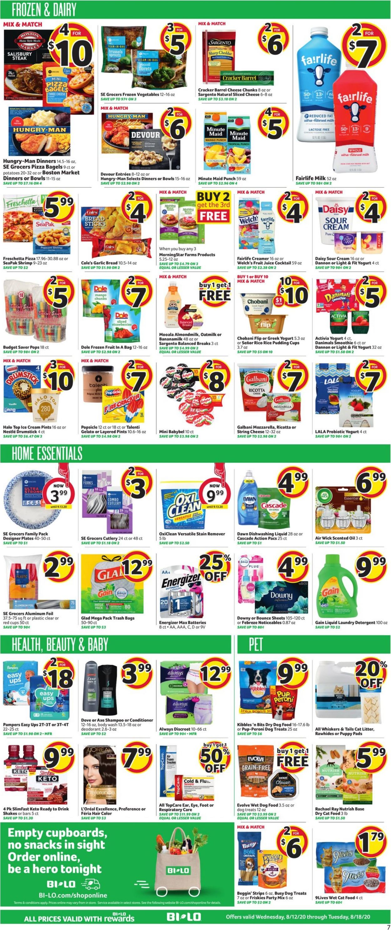 Catalogue BI-LO from 08/12/2020