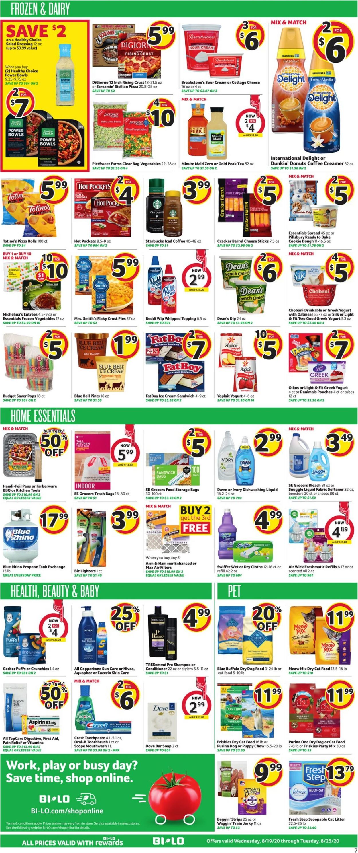 Catalogue BI-LO from 08/19/2020