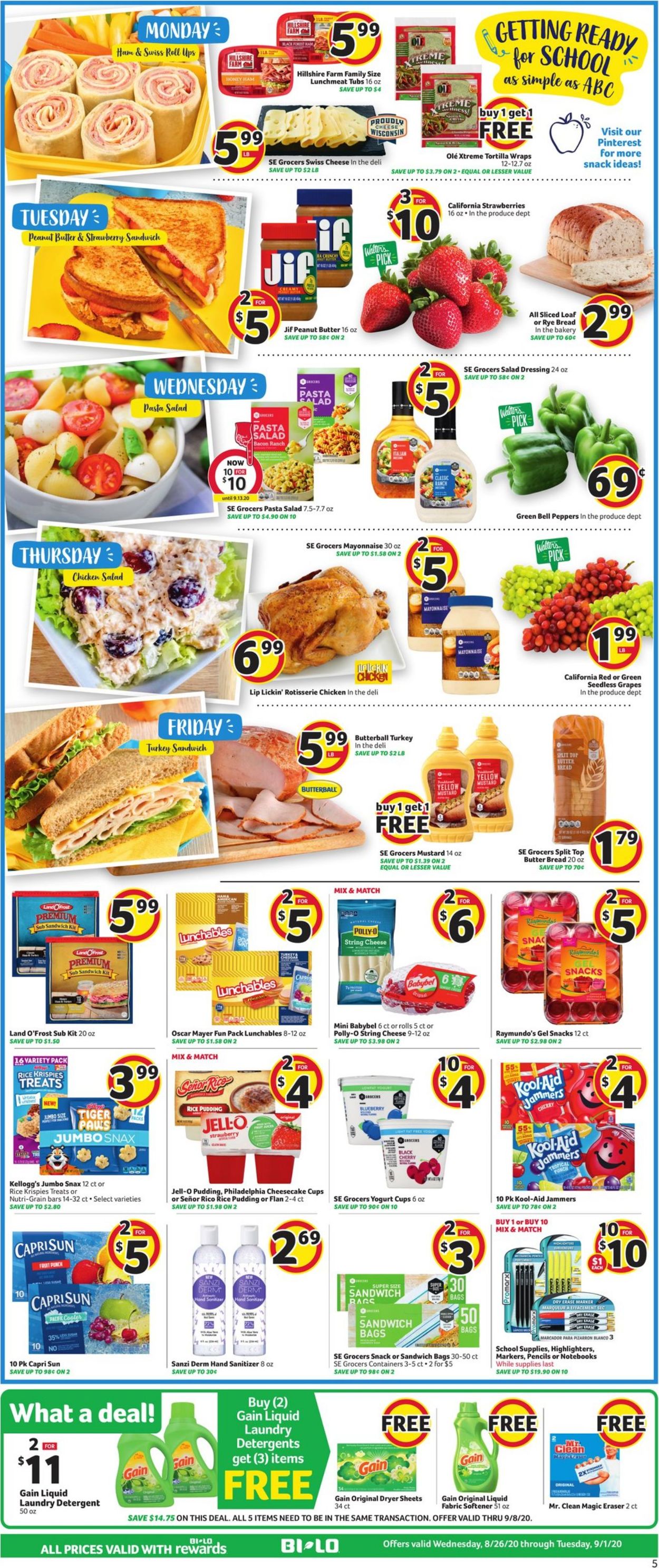 Catalogue BI-LO from 08/26/2020
