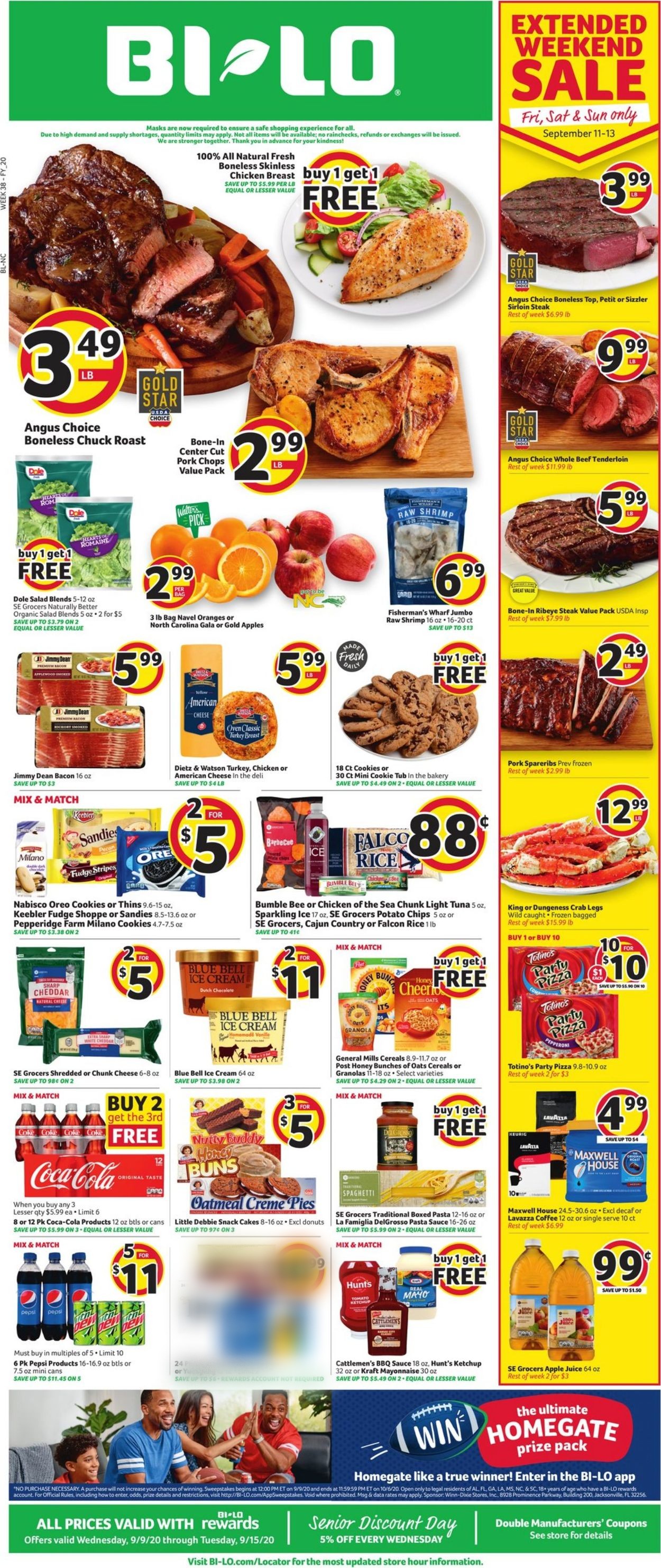 Catalogue BI-LO from 09/09/2020