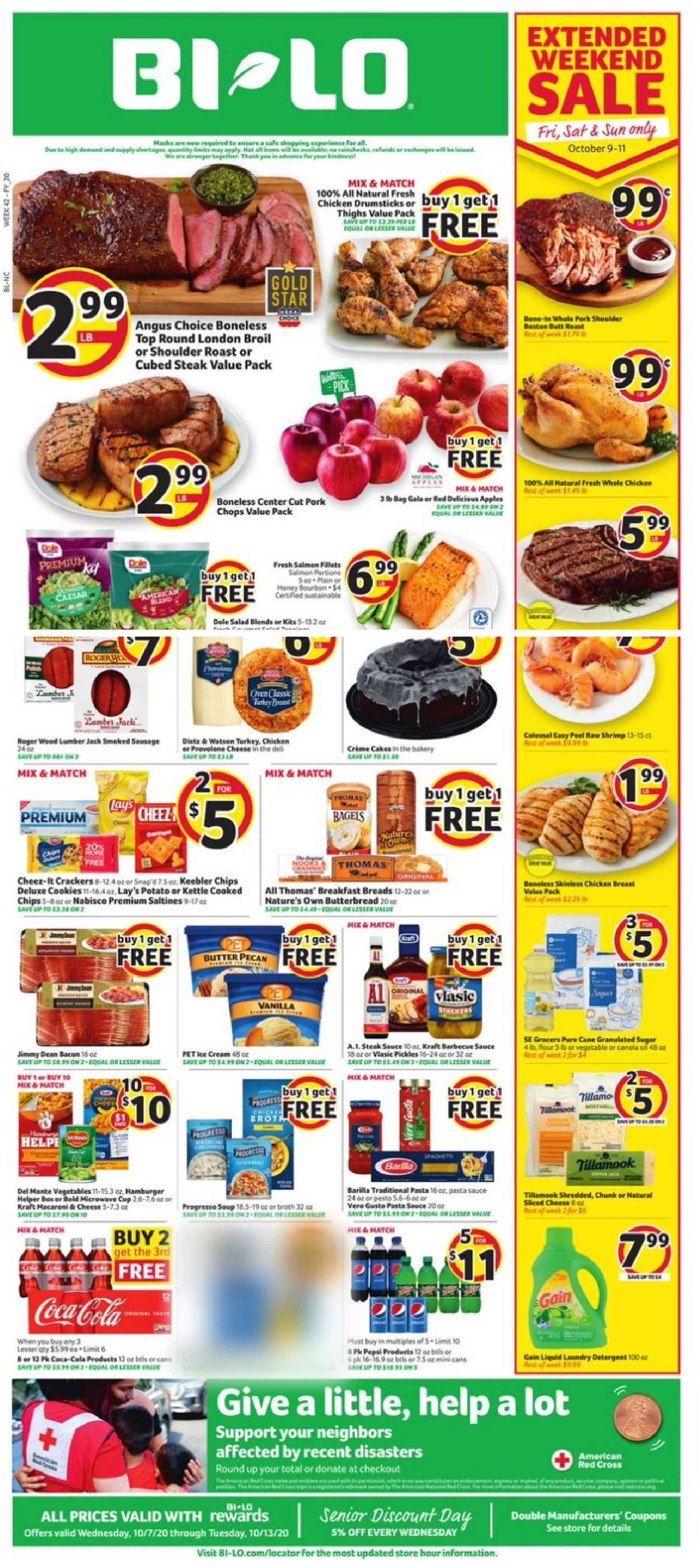 BI-LO Current weekly ad 10/07 - 10/13/2020 - frequent-ads.com