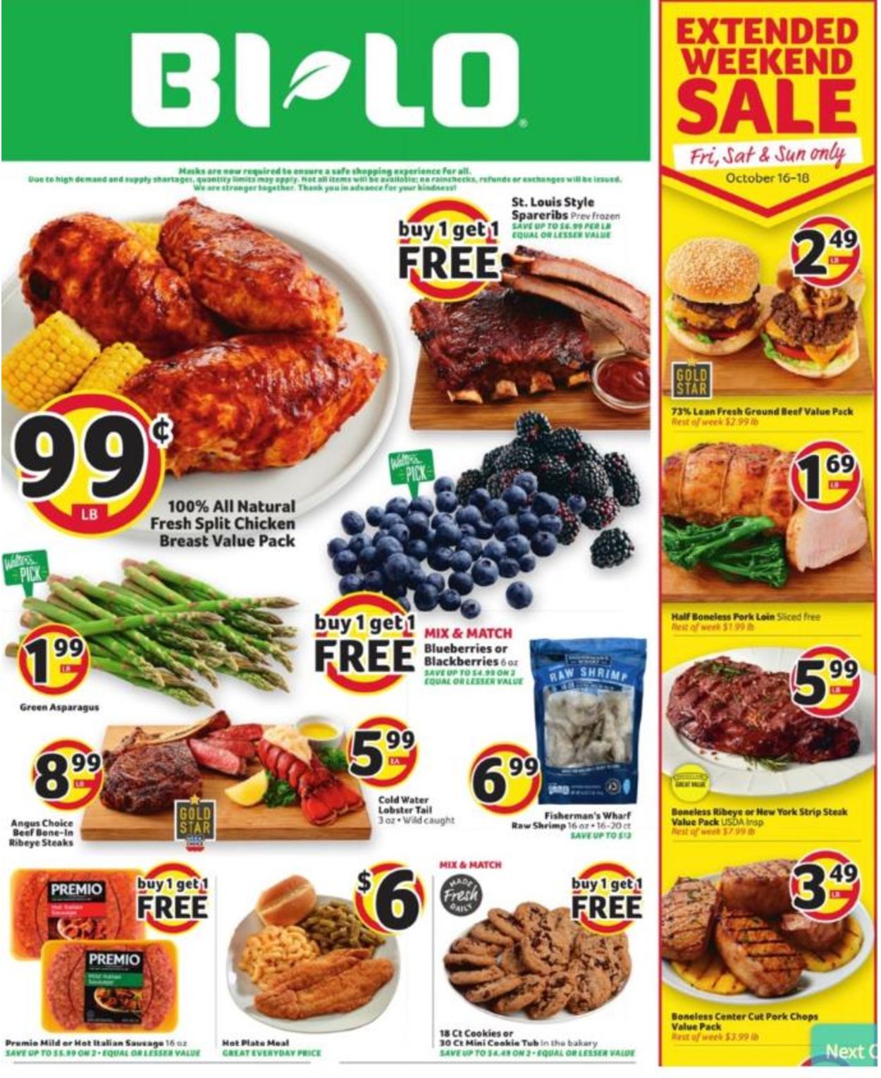 BI-LO Current weekly ad 10/14 - 10/20/2020 - frequent-ads.com