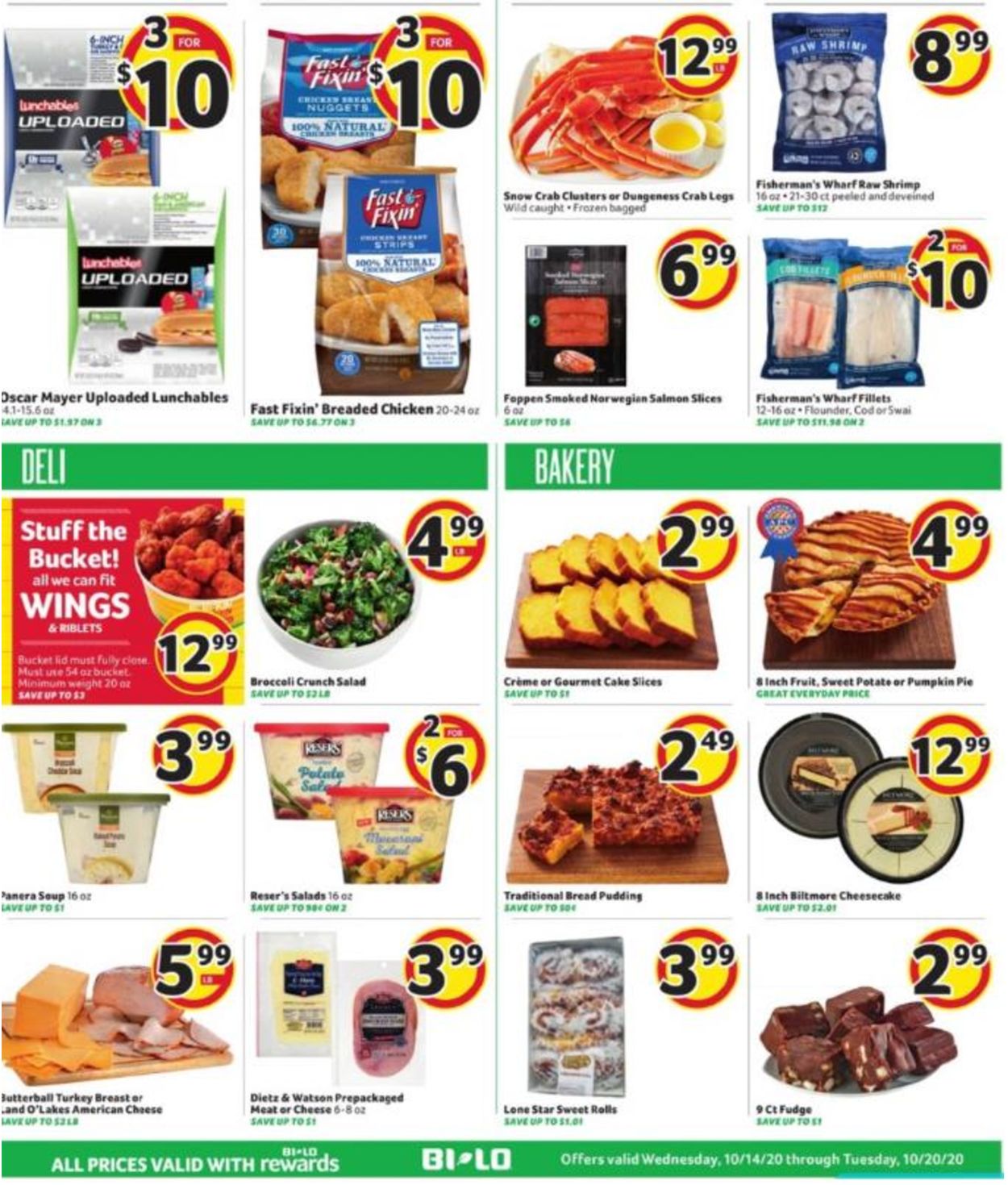 Catalogue BI-LO from 10/14/2020