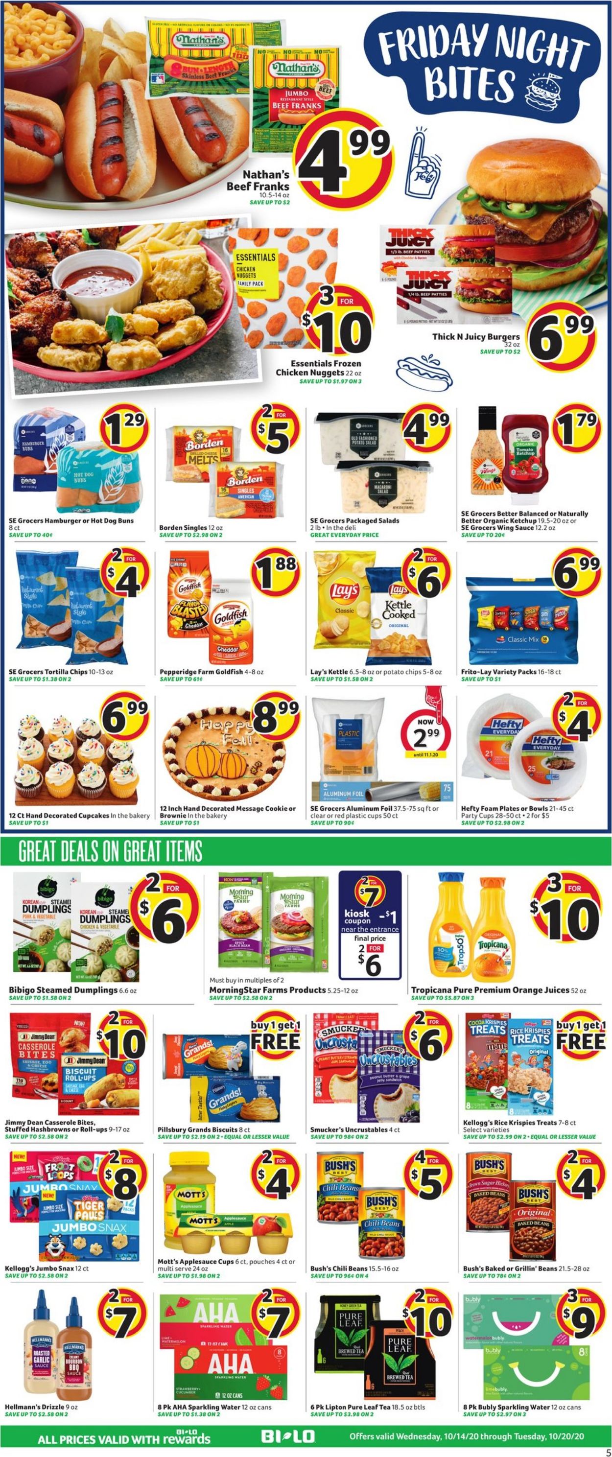 Catalogue BI-LO from 10/14/2020