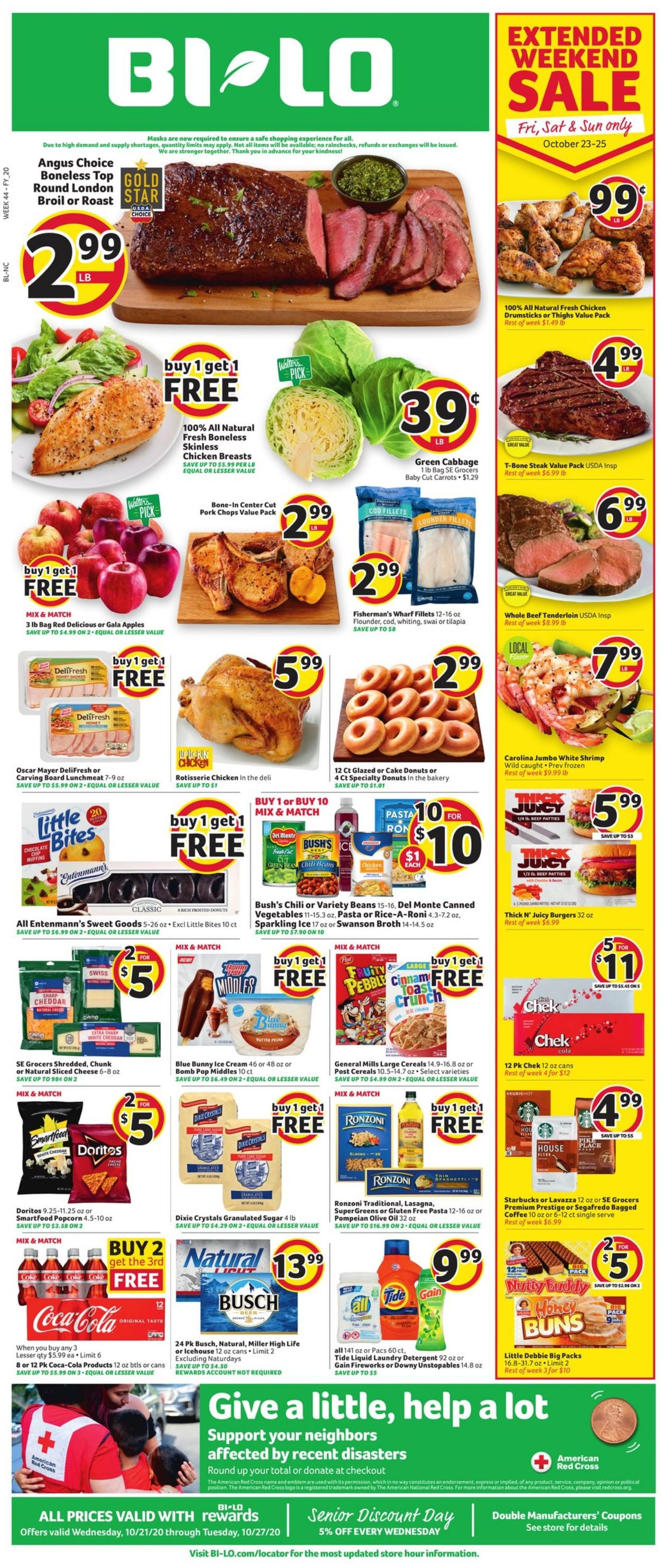 BI-LO Current weekly ad 10/21 - 10/27/2020 - frequent-ads.com