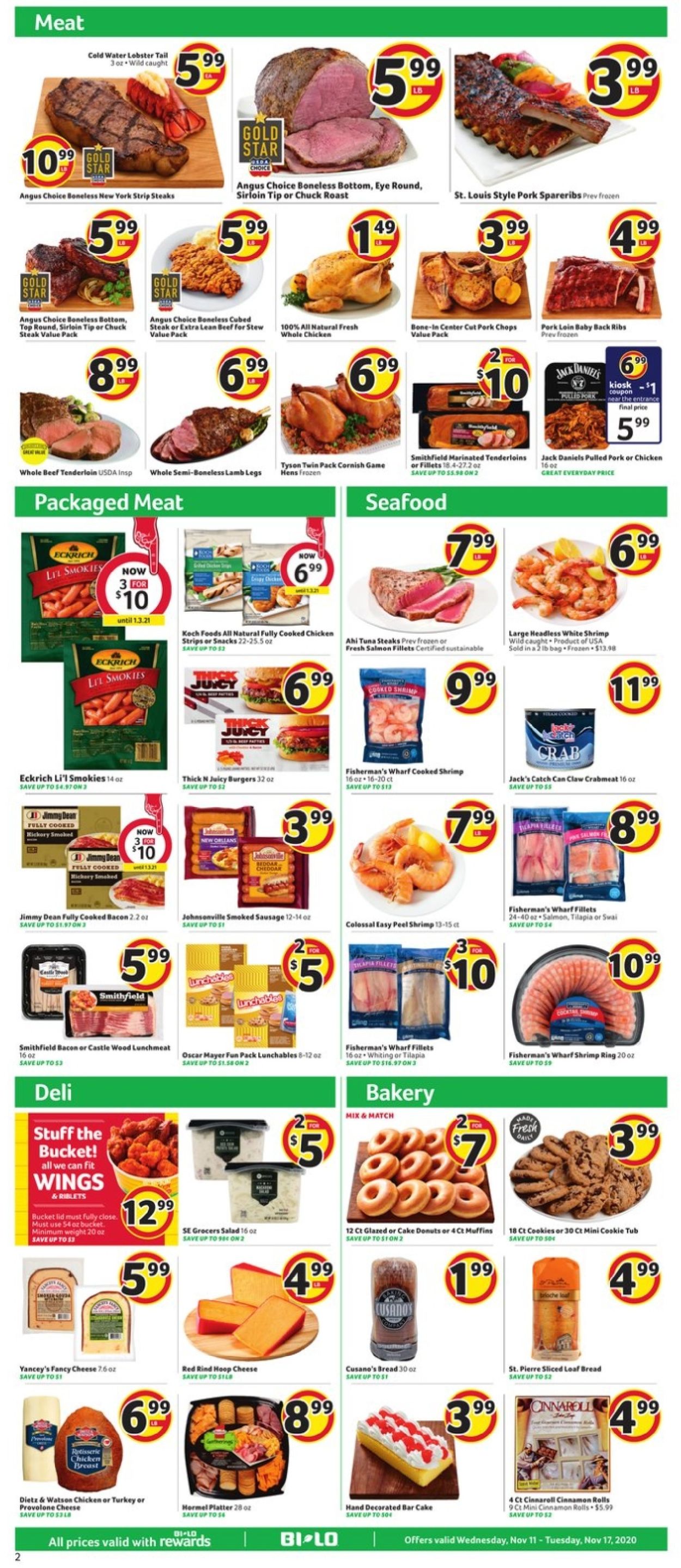 Catalogue BI-LO from 11/11/2020
