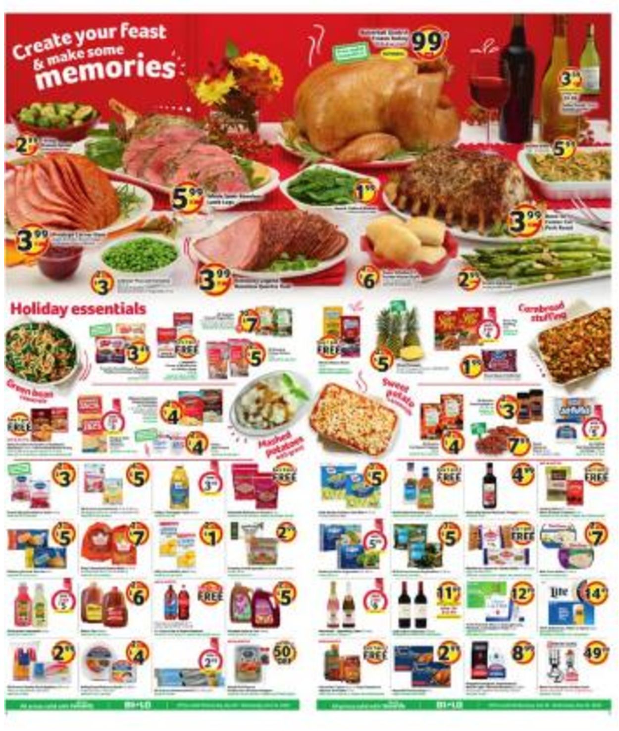 Catalogue BI-LO Thanksgiving 2020 from 11/18/2020