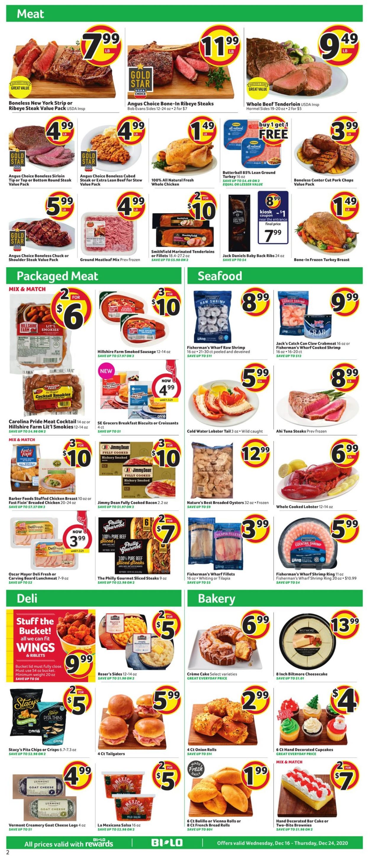 Catalogue BI-LO from 12/16/2020