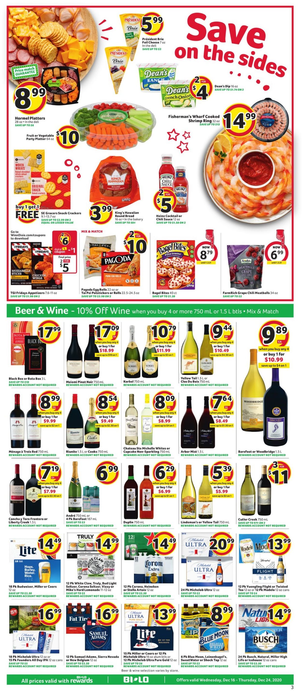 Catalogue BI-LO from 12/16/2020