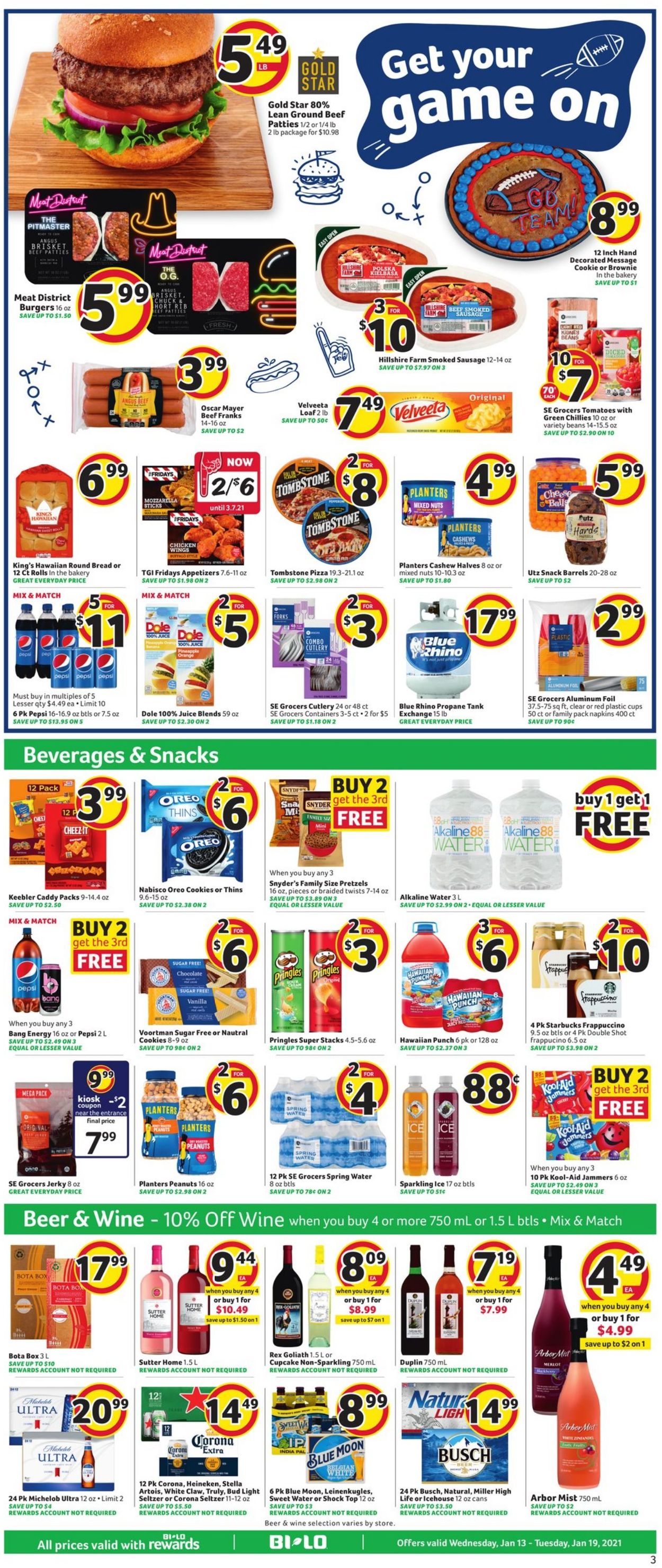 Catalogue BI-LO from 01/13/2021