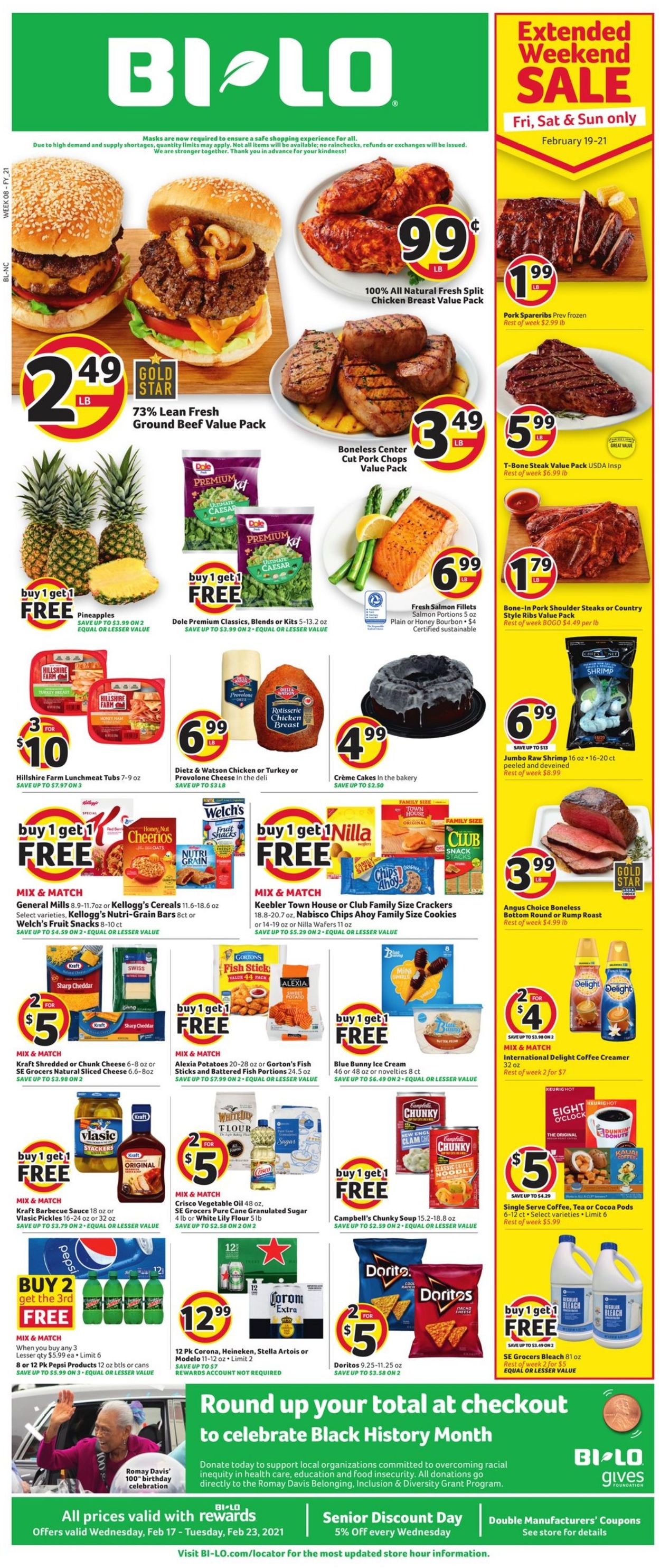 Catalogue BI-LO from 02/17/2021