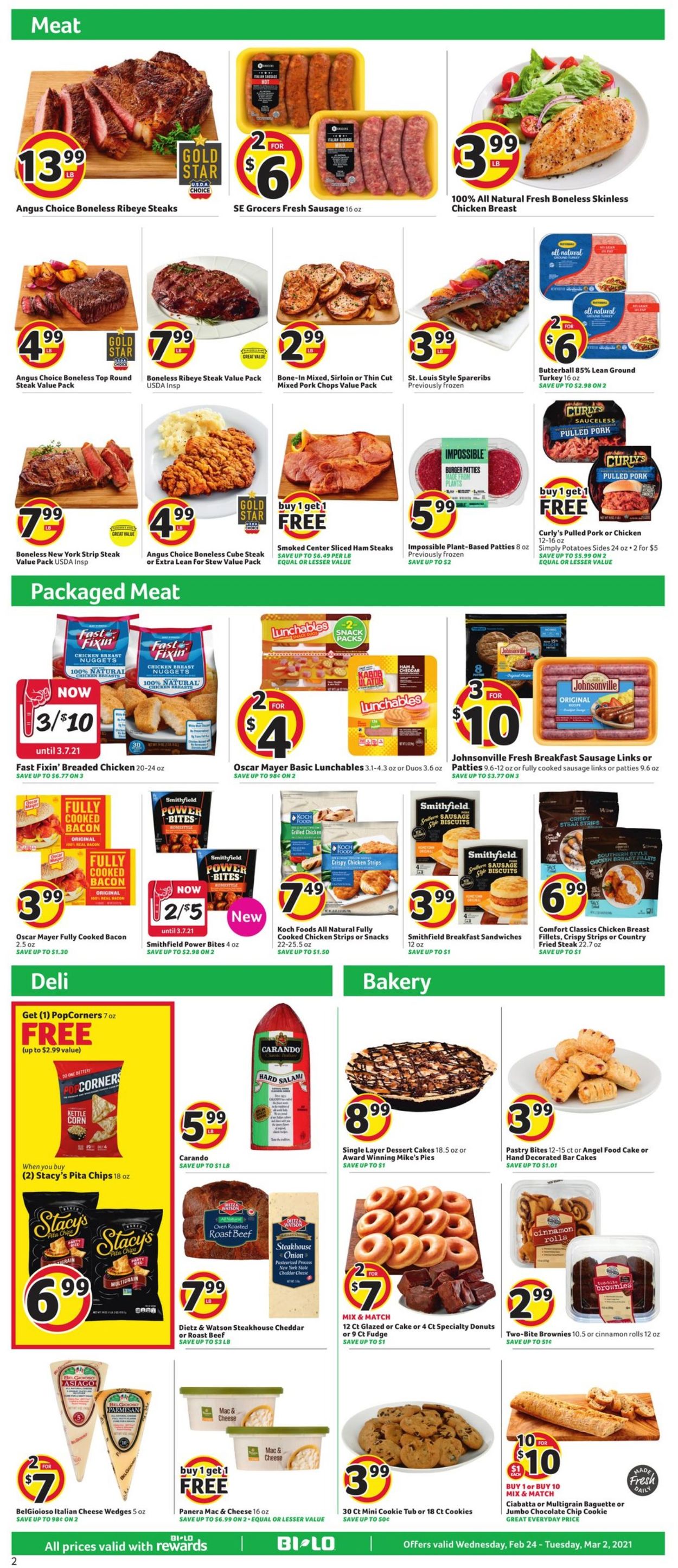 Catalogue BI-LO from 02/24/2021