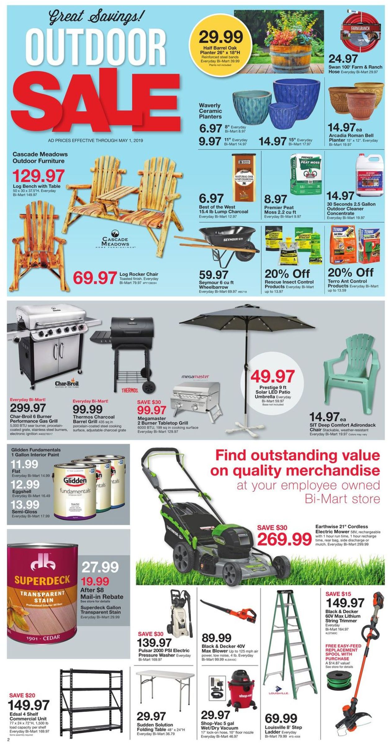 Catalogue Bi-Mart from 04/25/2019