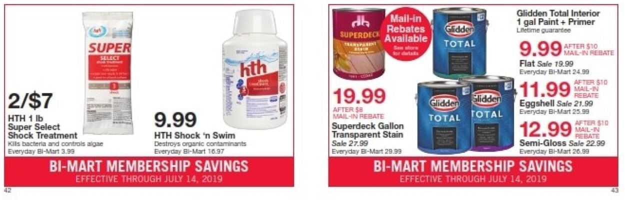 Catalogue Bi-Mart from 07/04/2019