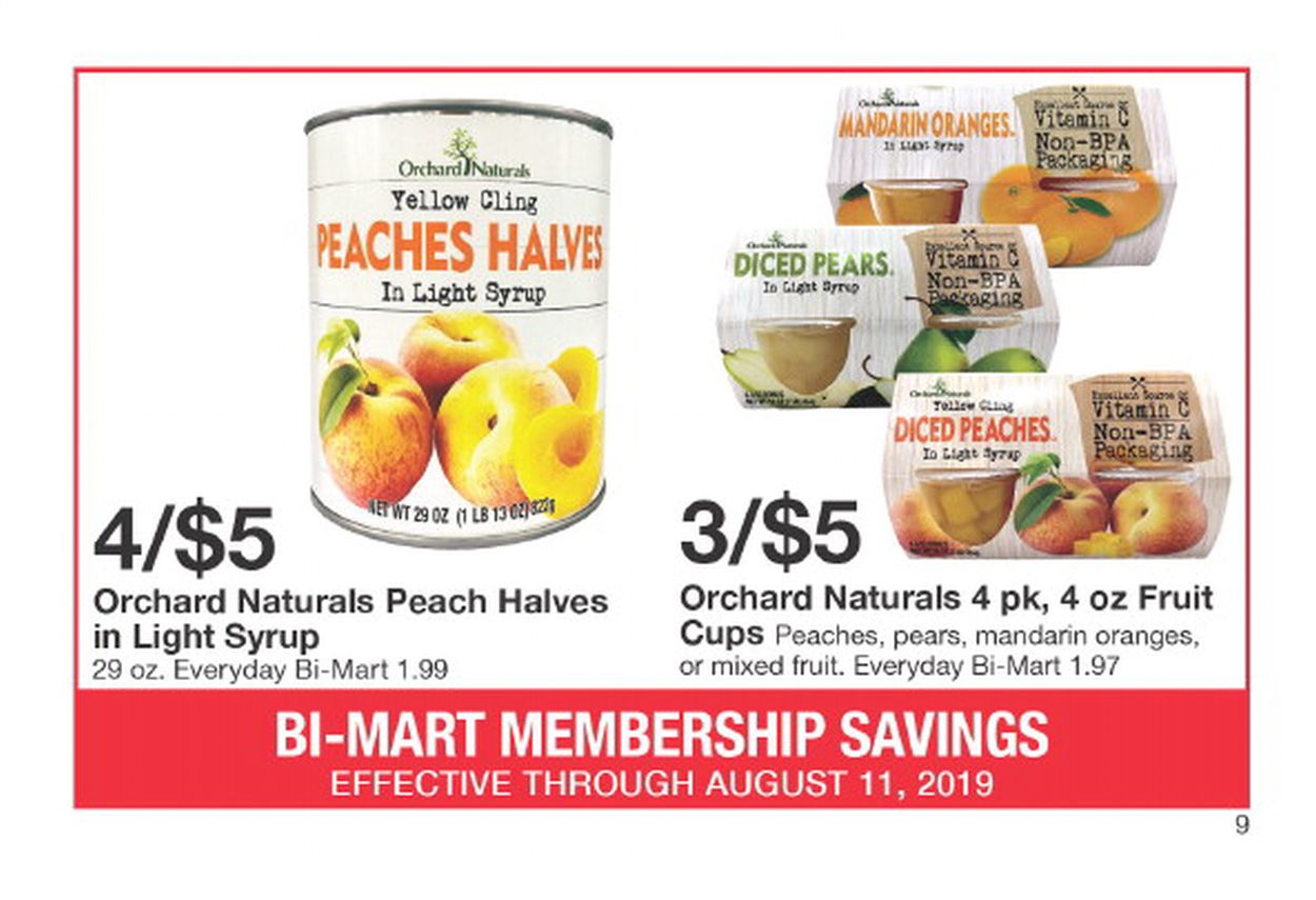 Catalogue Bi-Mart from 08/01/2019
