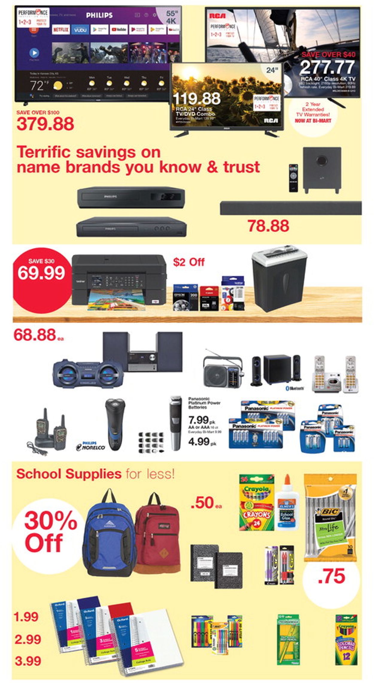 Catalogue Bi-Mart from 08/15/2019