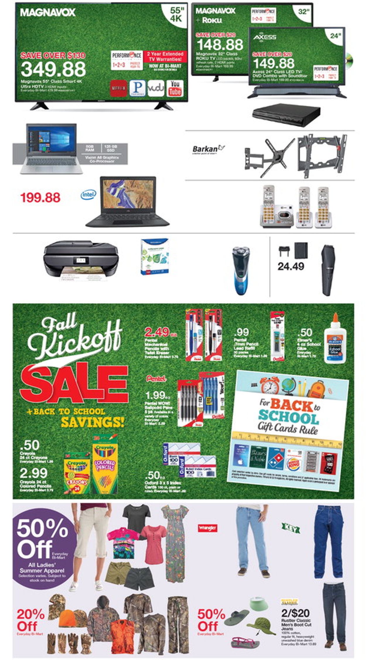 Catalogue Bi-Mart from 08/22/2019