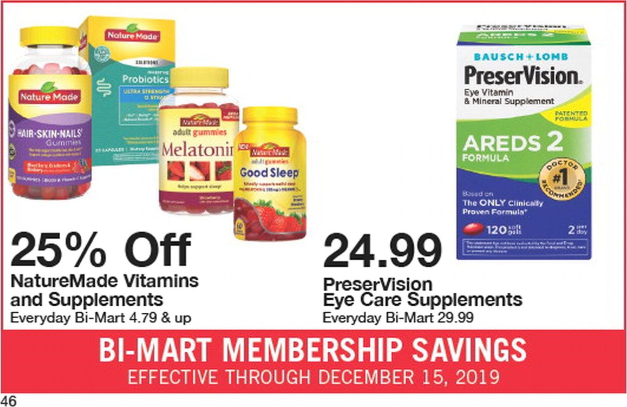 Bi-Mart - Christmas Ad 2019 Current weekly ad 12/09 - 12 ...
