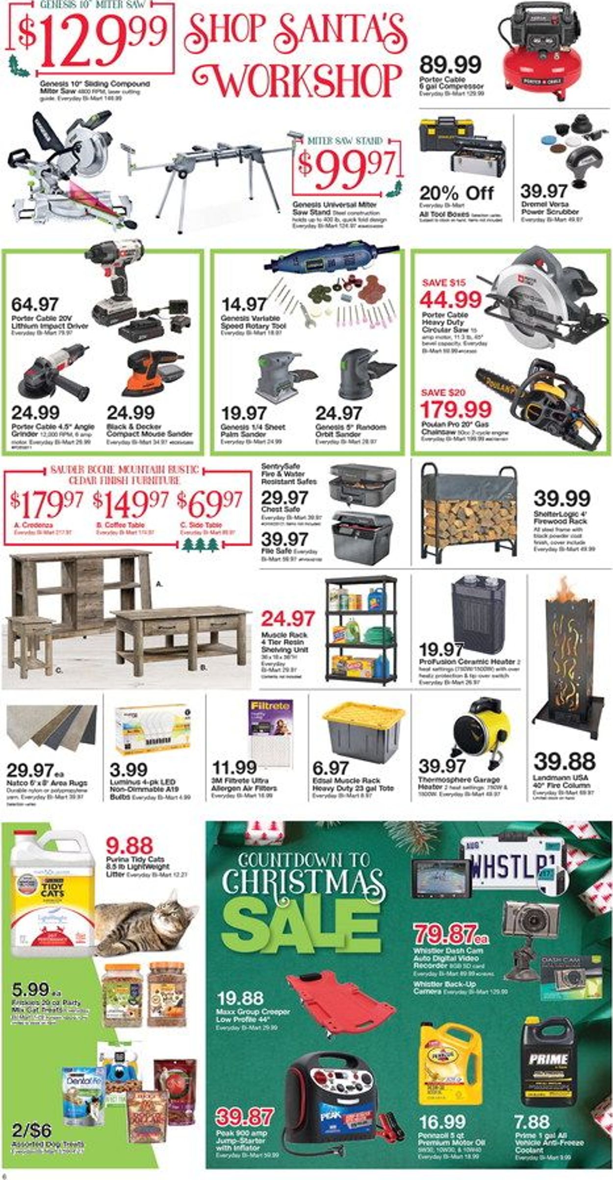 Catalogue Bi-Mart - Christmas Sale Ad 2019 from 12/15/2019