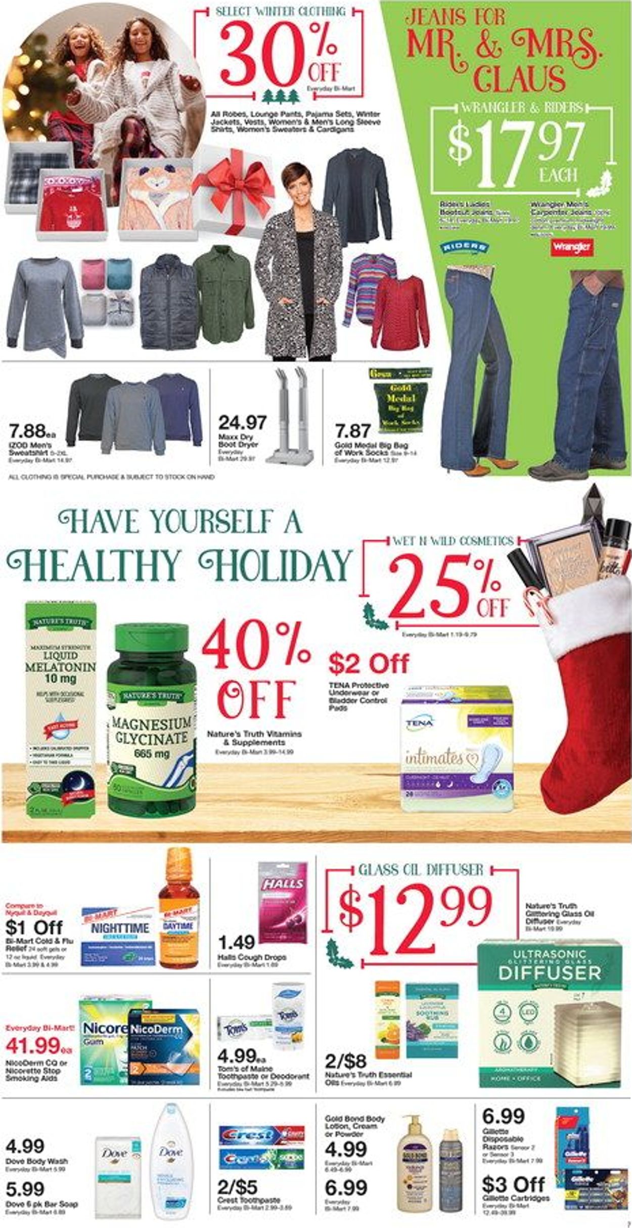 Catalogue Bi-Mart - Christmas Sale Ad 2019 from 12/15/2019