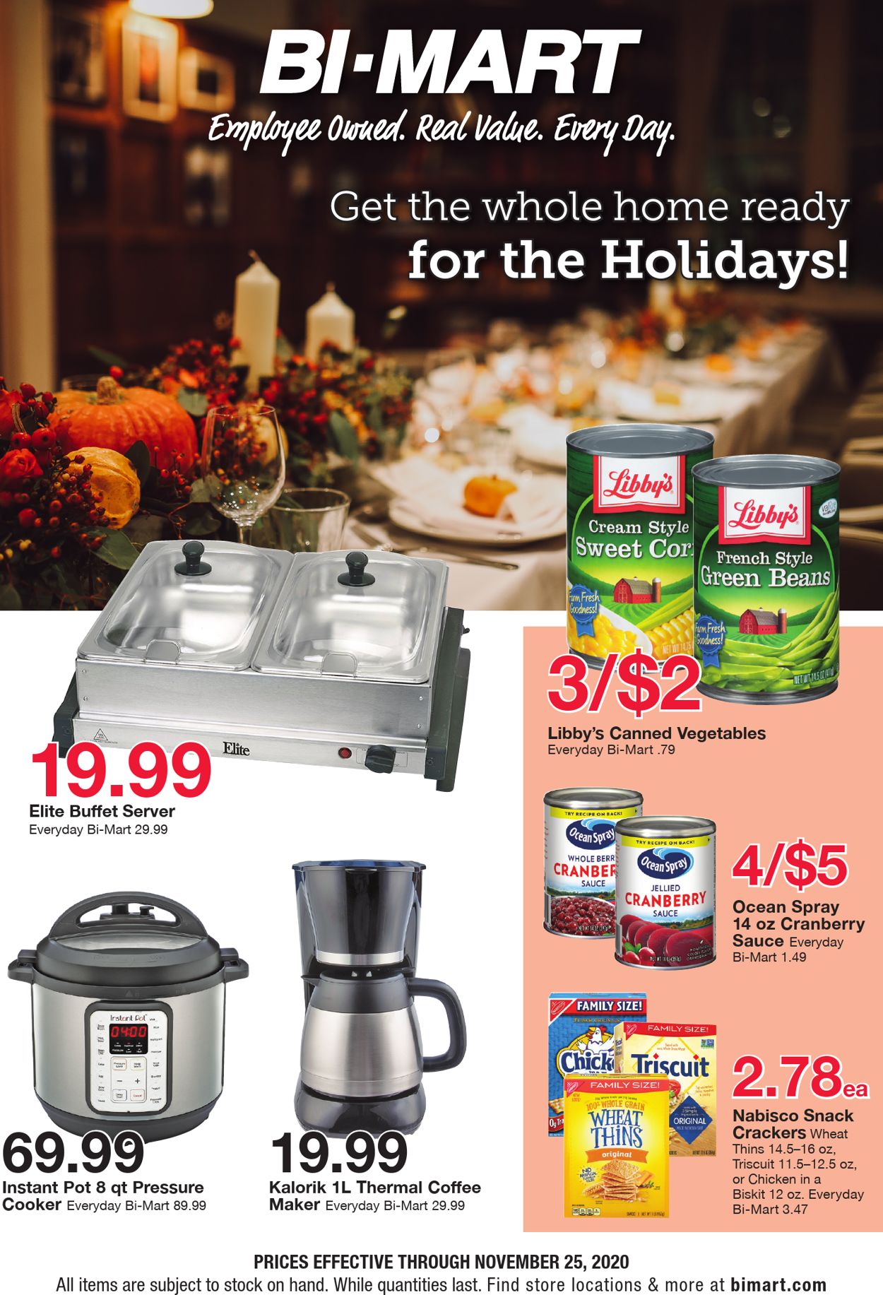 Catalogue Bi-Mart Holiday ad 2020 from 11/18/2020