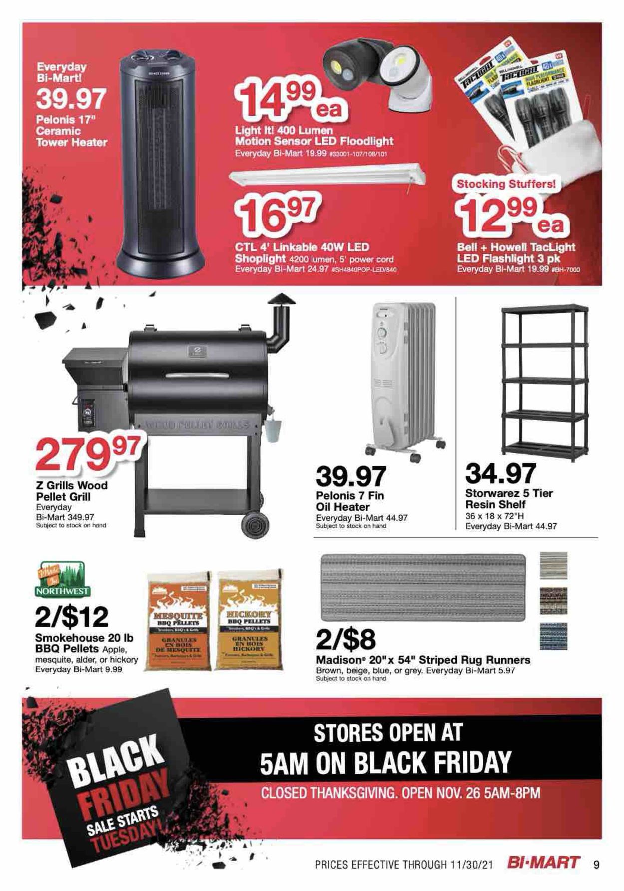 Catalogue Bi-Mart BLACK FRIDAY WEEK 2021 from 11/23/2021