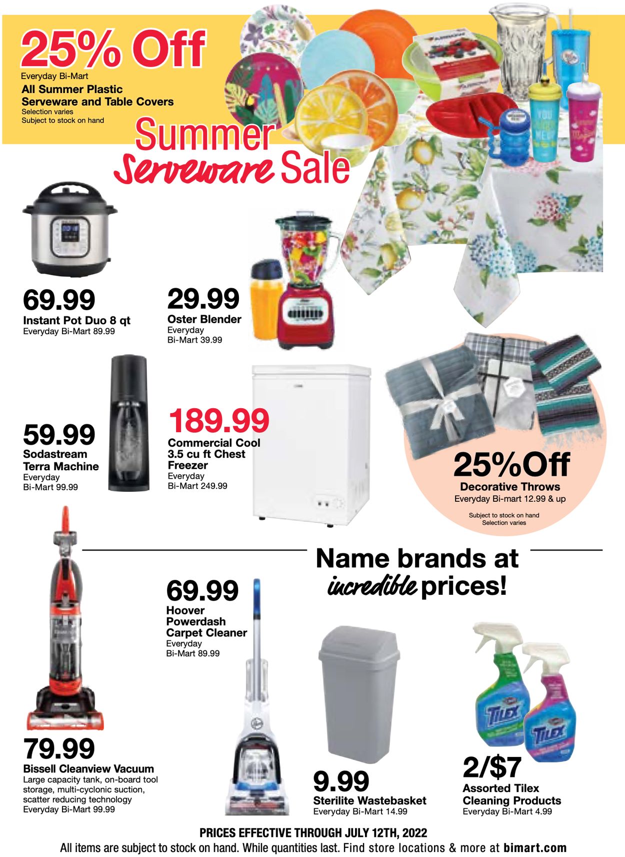 Catalogue Bi-Mart from 07/06/2022