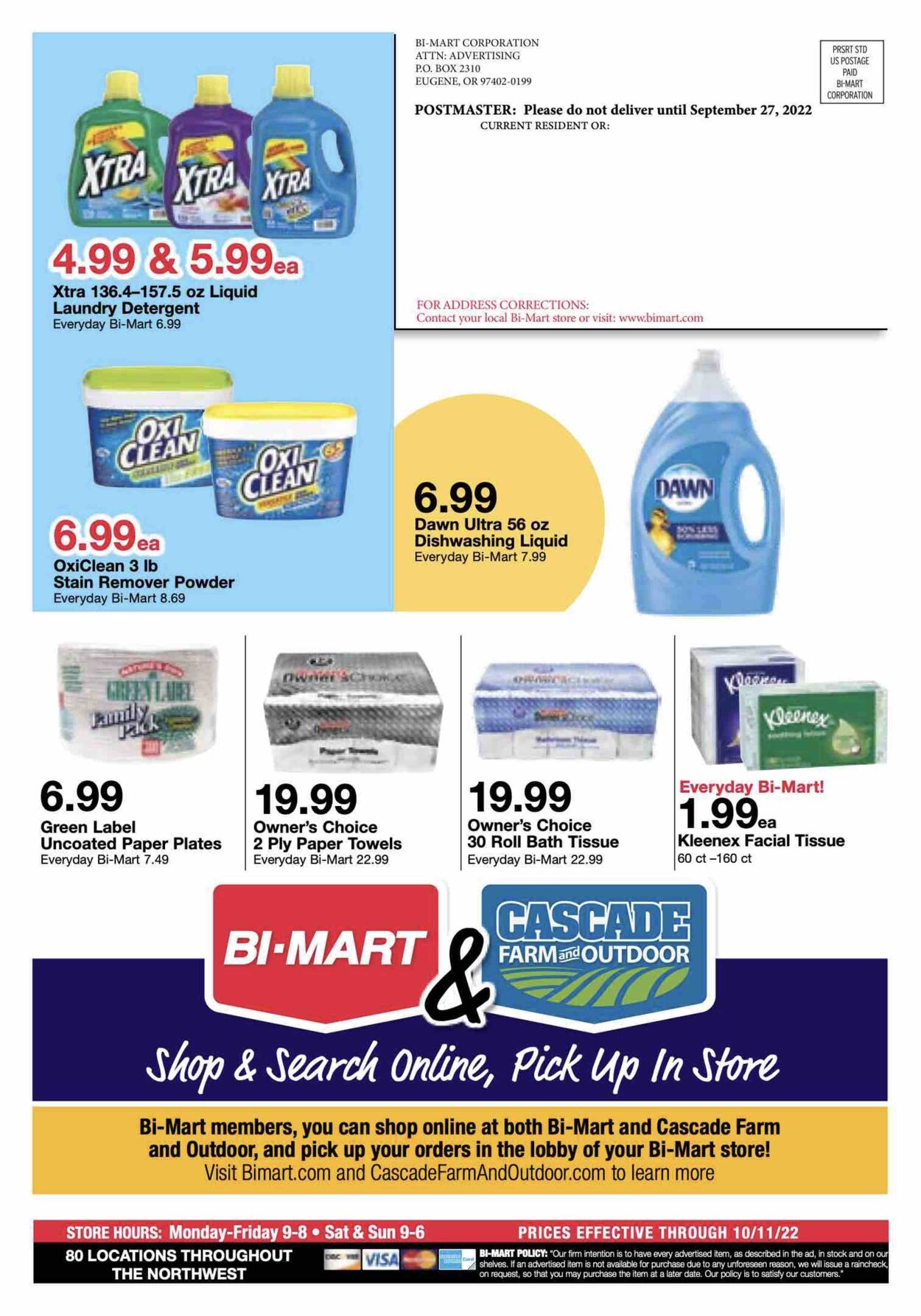 Catalogue Bi-Mart from 09/27/2022