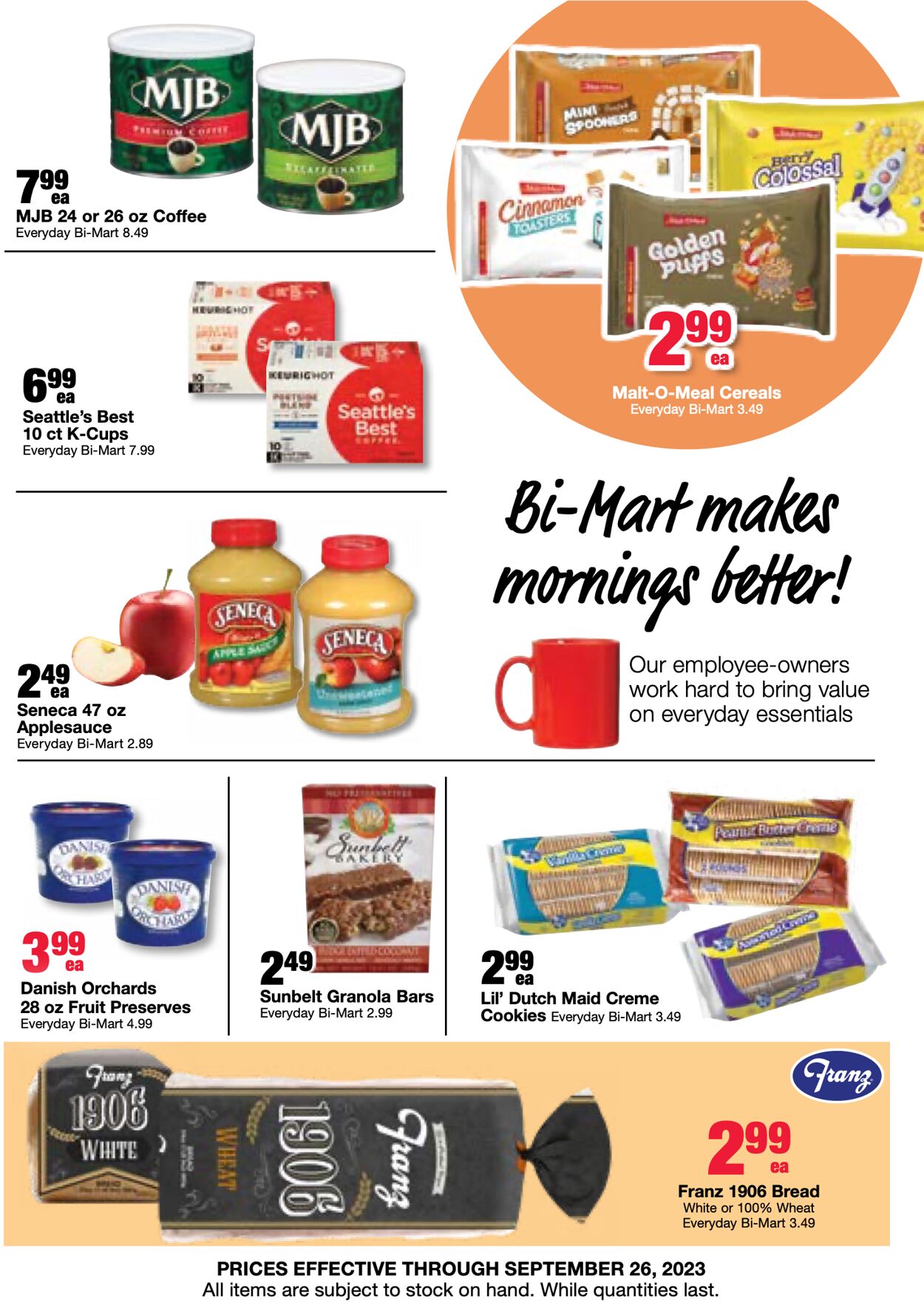 Catalogue Bi-Mart from 09/13/2023